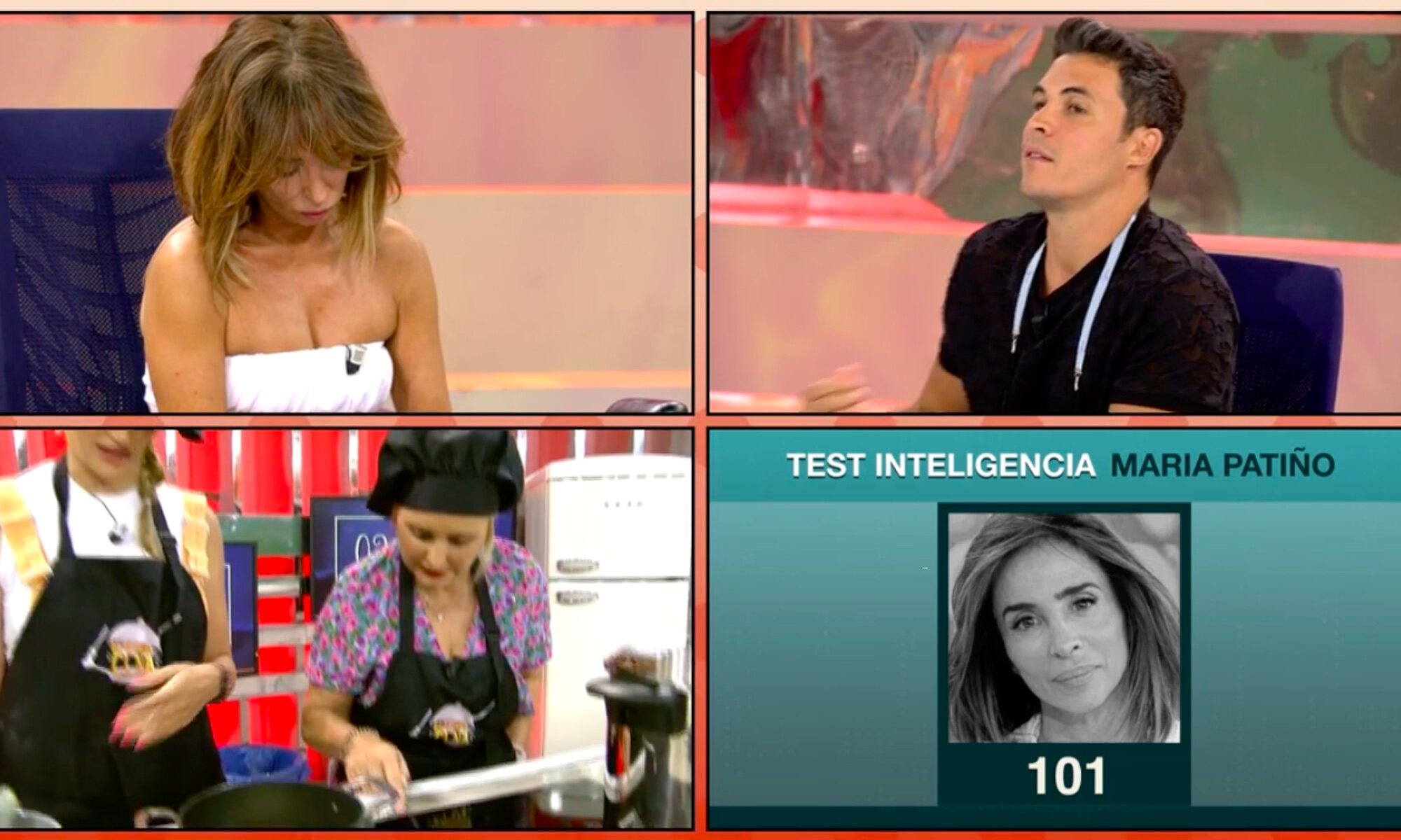 María Patiño y Kiko Jiménez en &#39;Sálvame&#39;