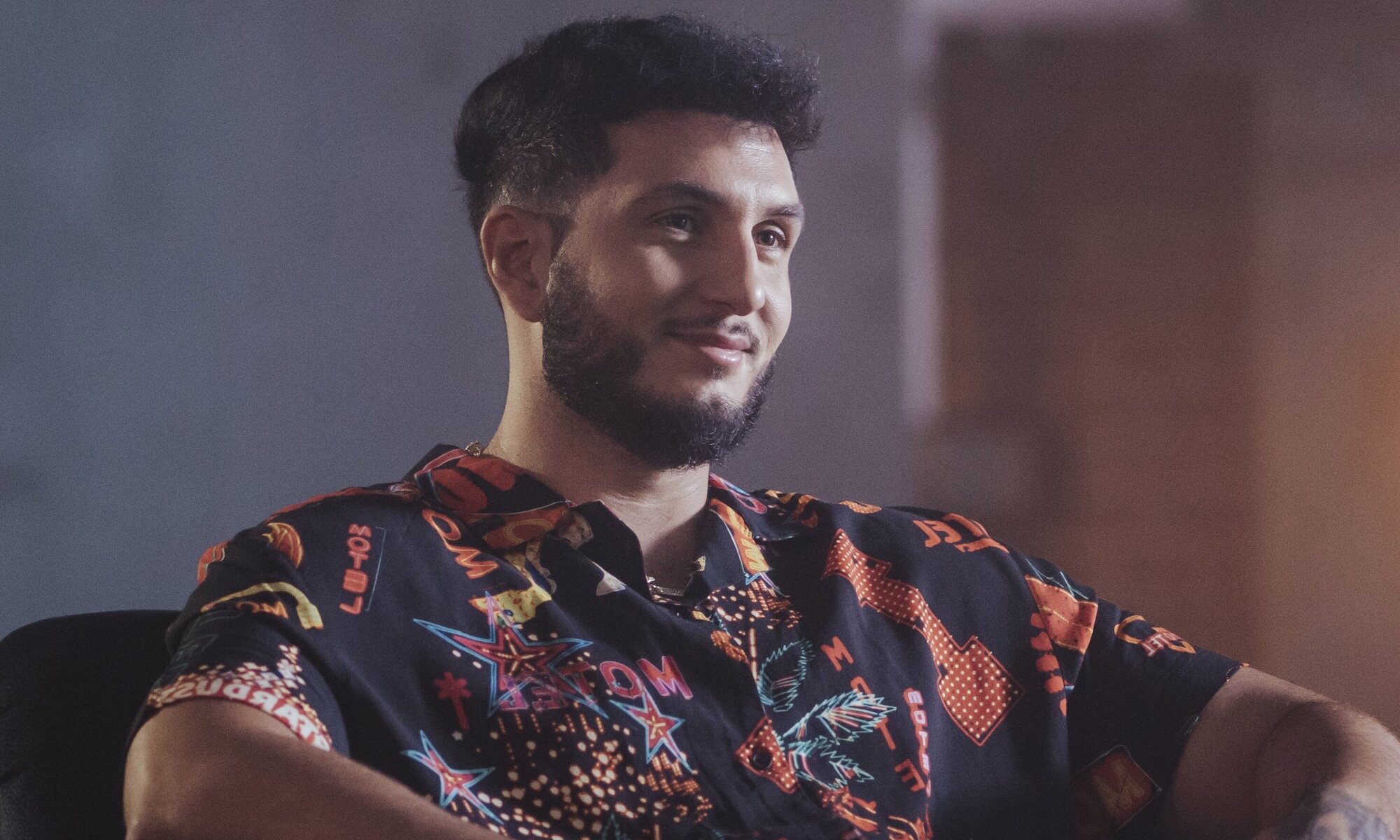 El cantante Omar Montes