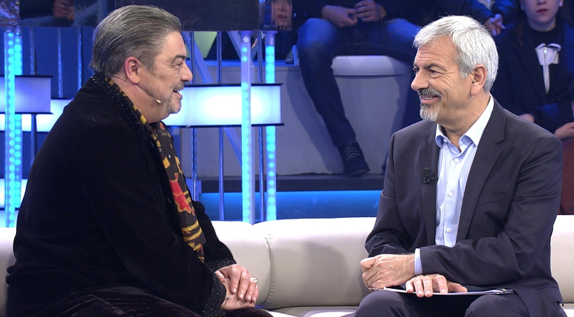 Antonio Canales junto a Carlos Sobera en &#39;Volverte a ver&#39;
