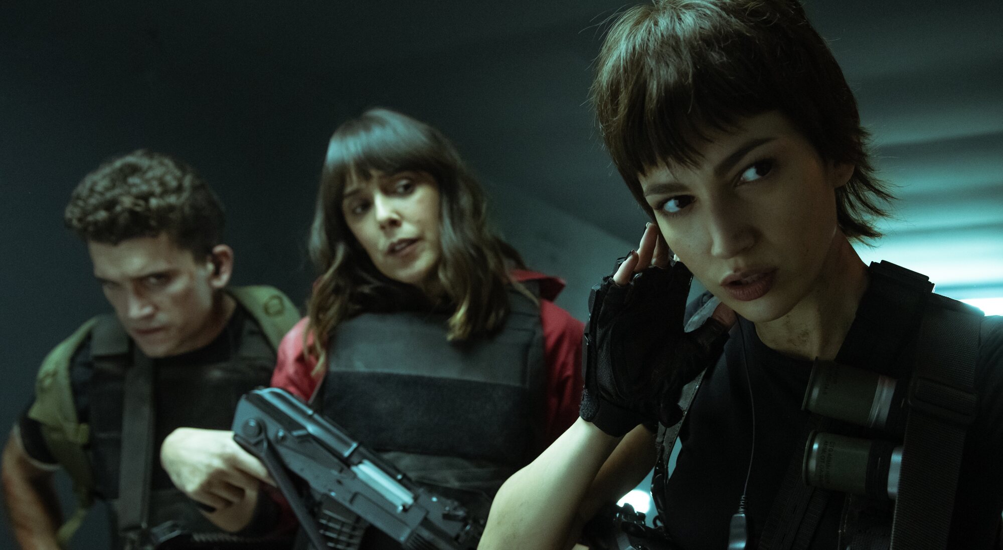 Denver, Manila y Tokio, bien armados en &#39;La Casa de Papel&#39;