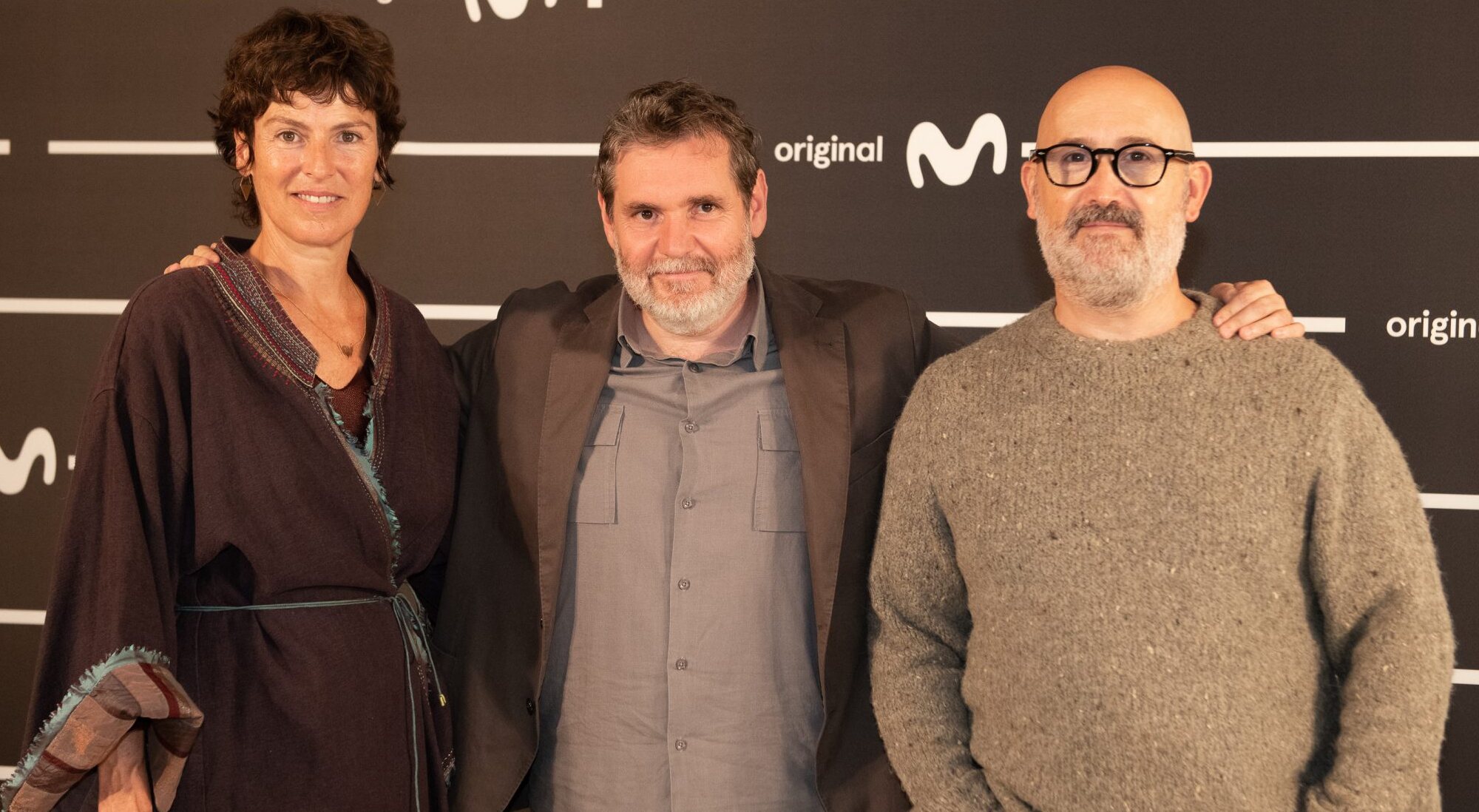 Mónica López, Jorge Coira y Javier Cámara