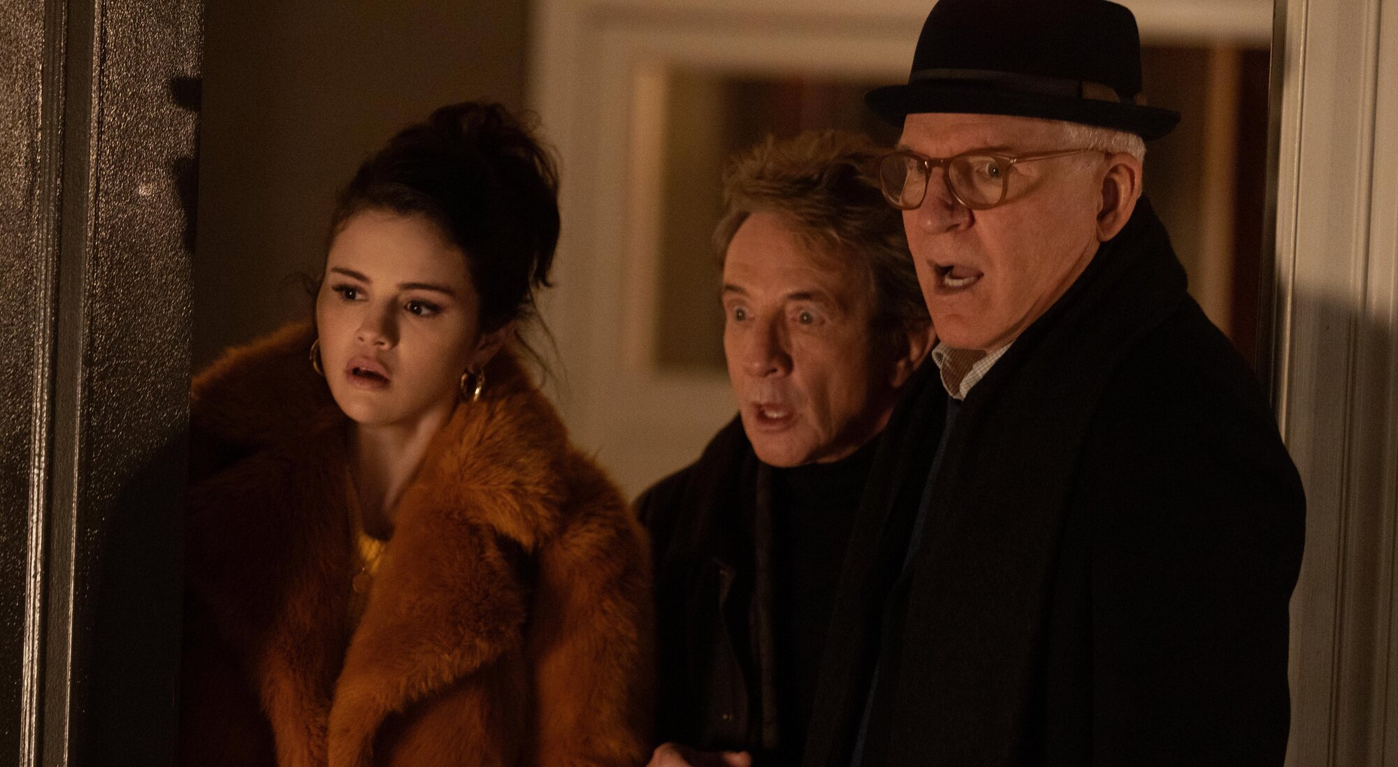 Mabel, Oliver y Charles, sorprendidos en &#39;Solo asesinatos en el edificio&#39;