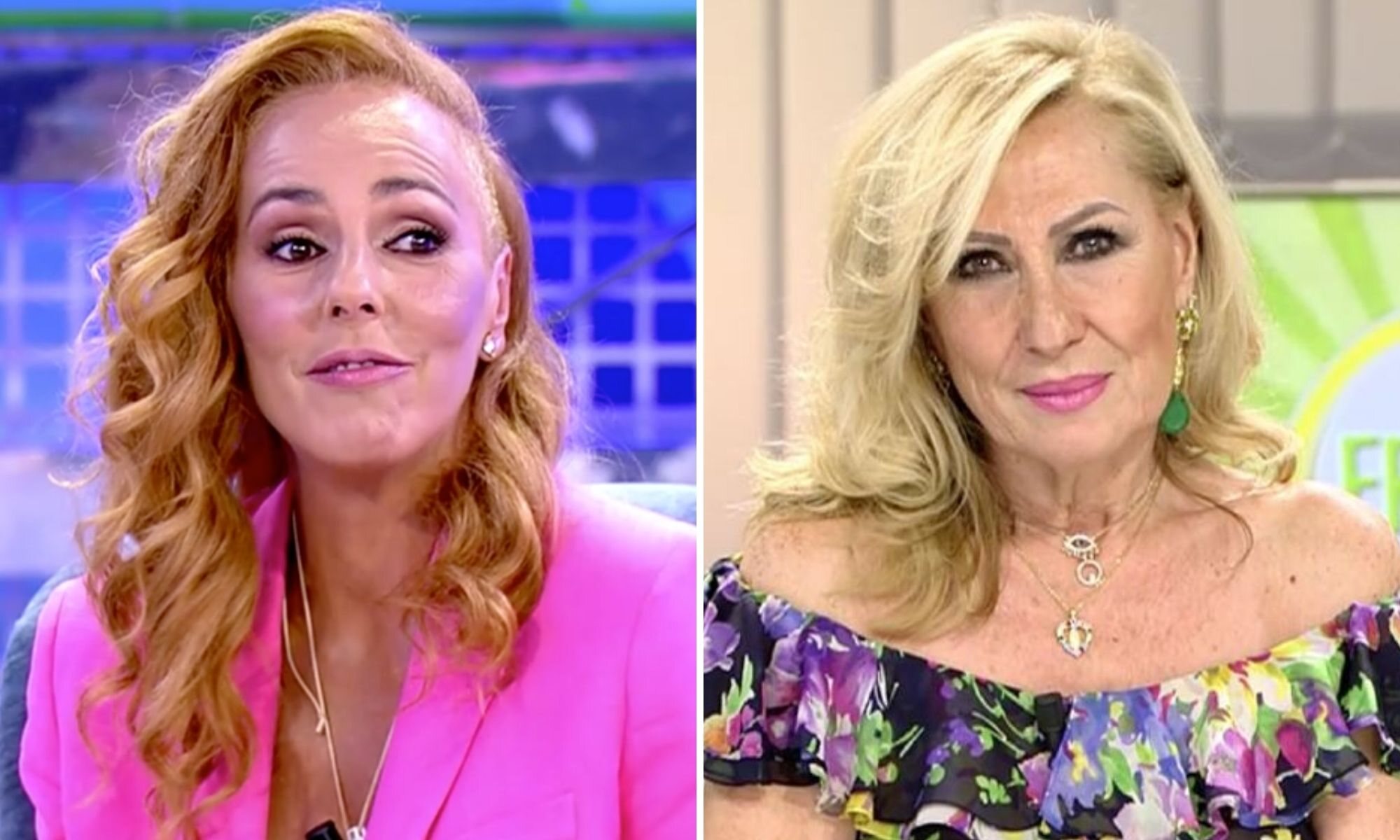 Rocío Carrasco y Rosa Benito