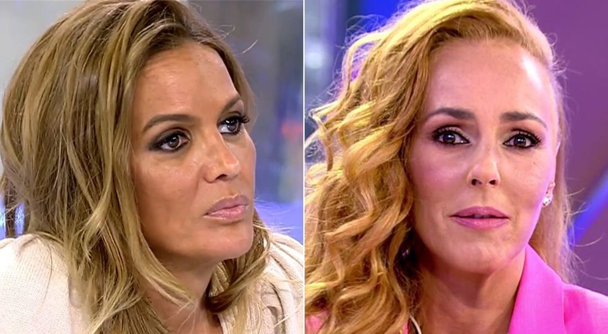 Marta López y Rocío Carrasco en, &#39;Sálvame naranja&#39;