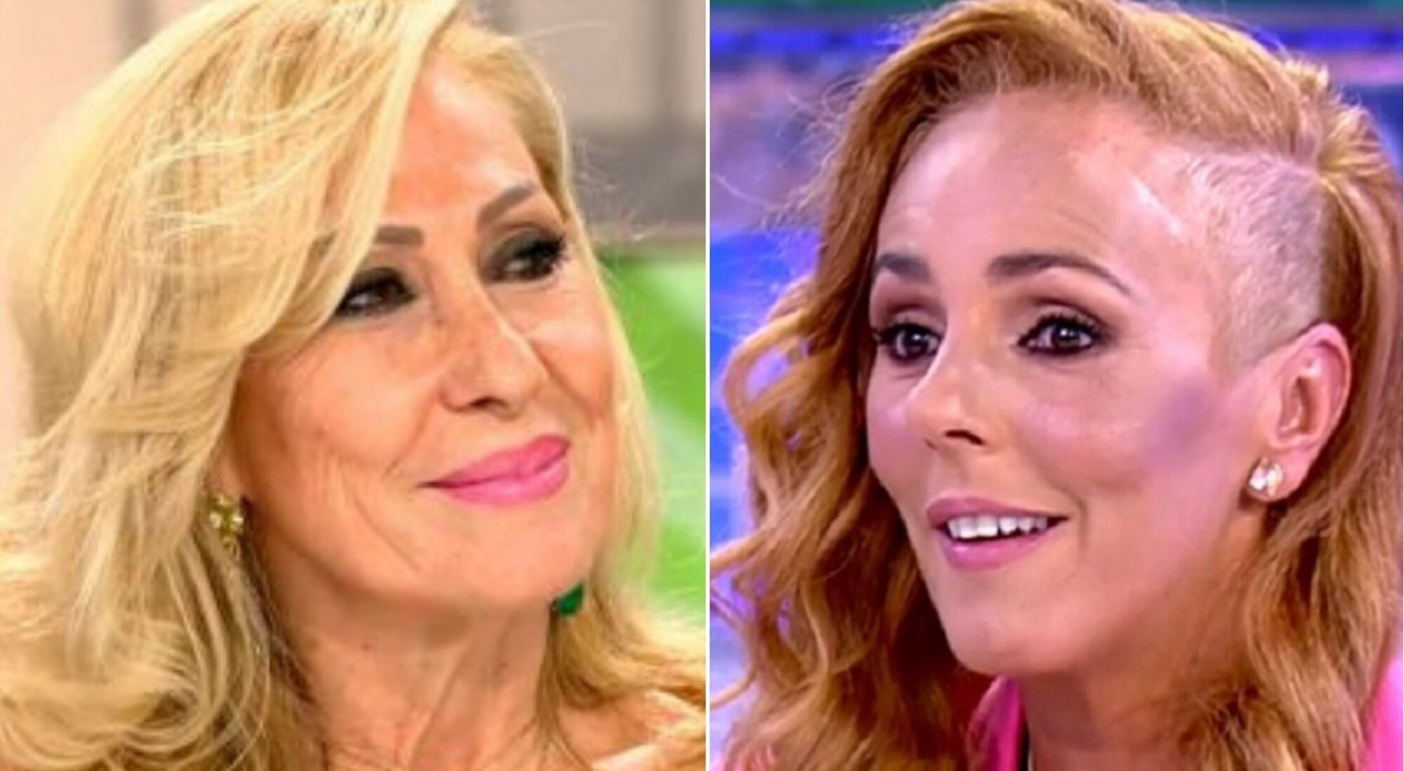 Rosa Benito y Rocío Carrasco