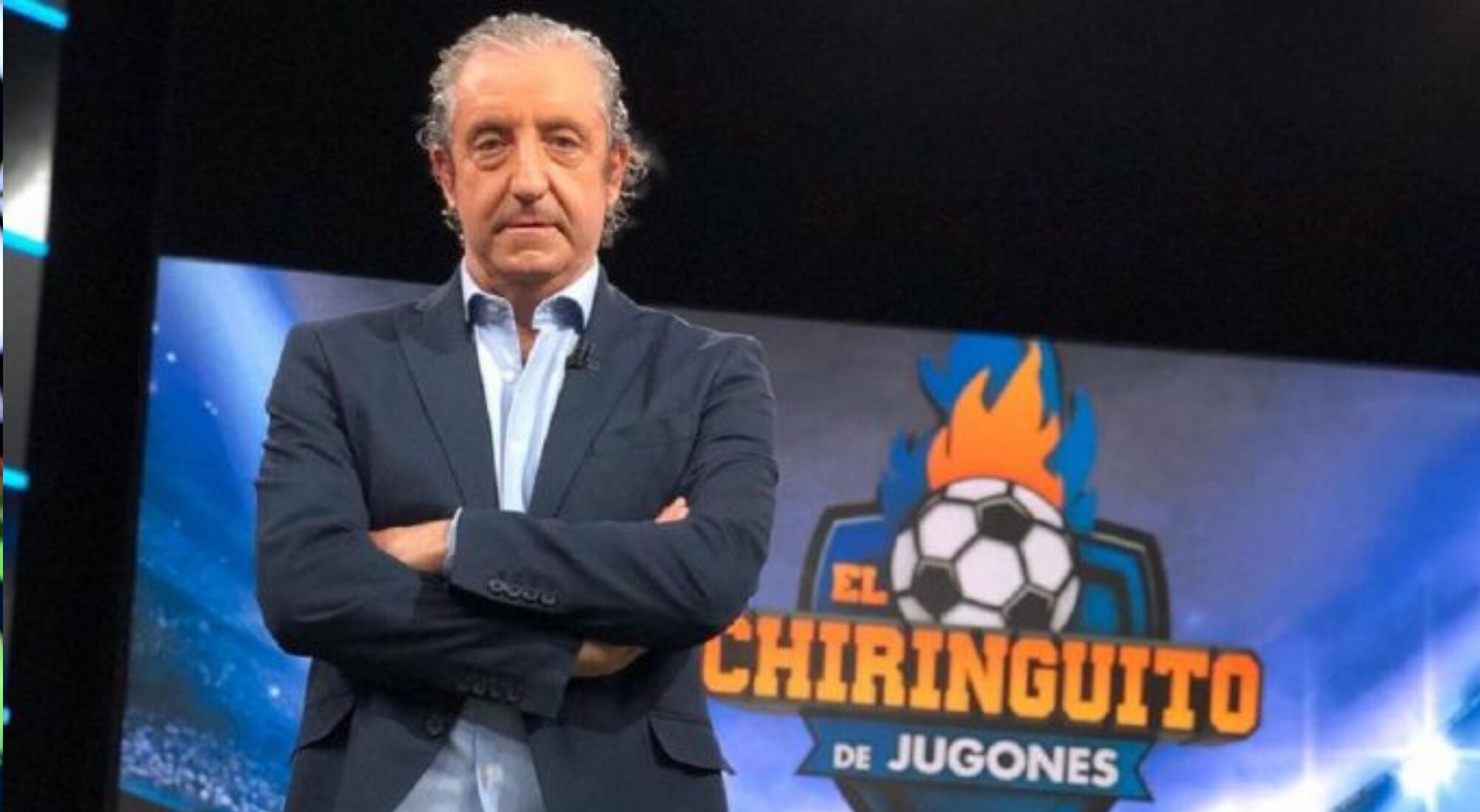 Josep Pedrerol, en el plató de &#39;El Chiringuito&#39;