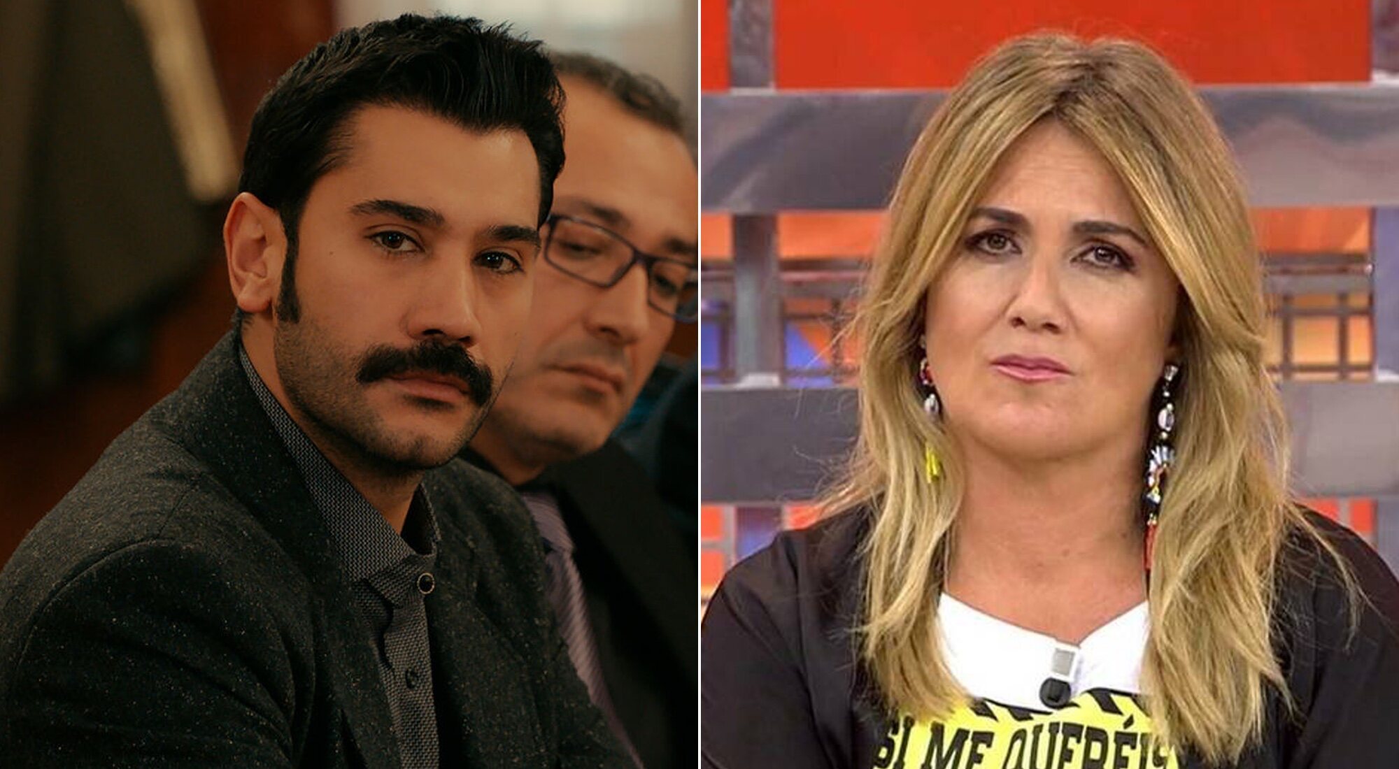 Escena de 'Tierra Amarga' y 'Sálvame naranja'