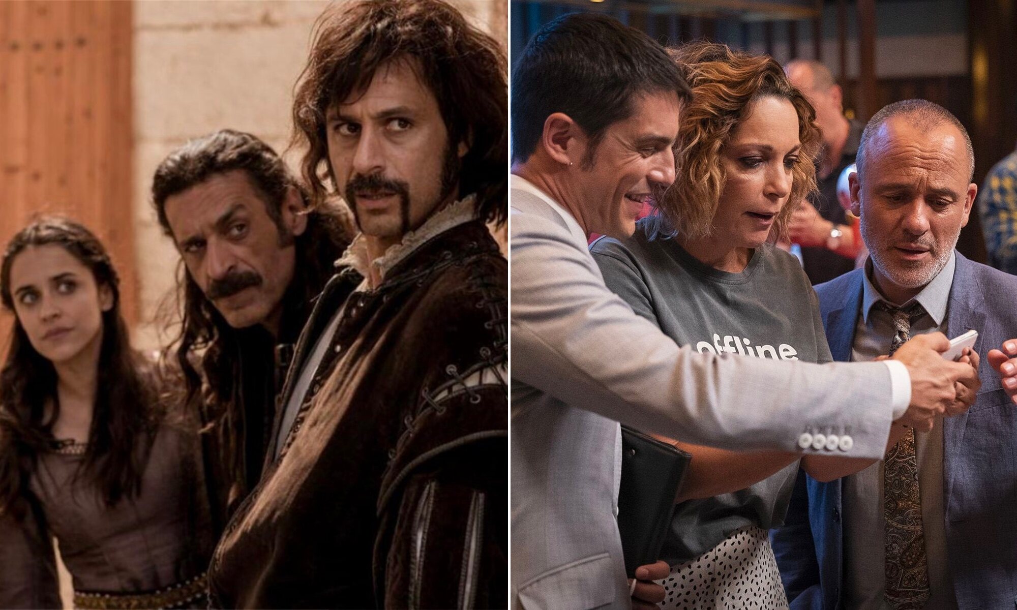 'El Ministerio del Tiempo' y 'Estoy vivo'