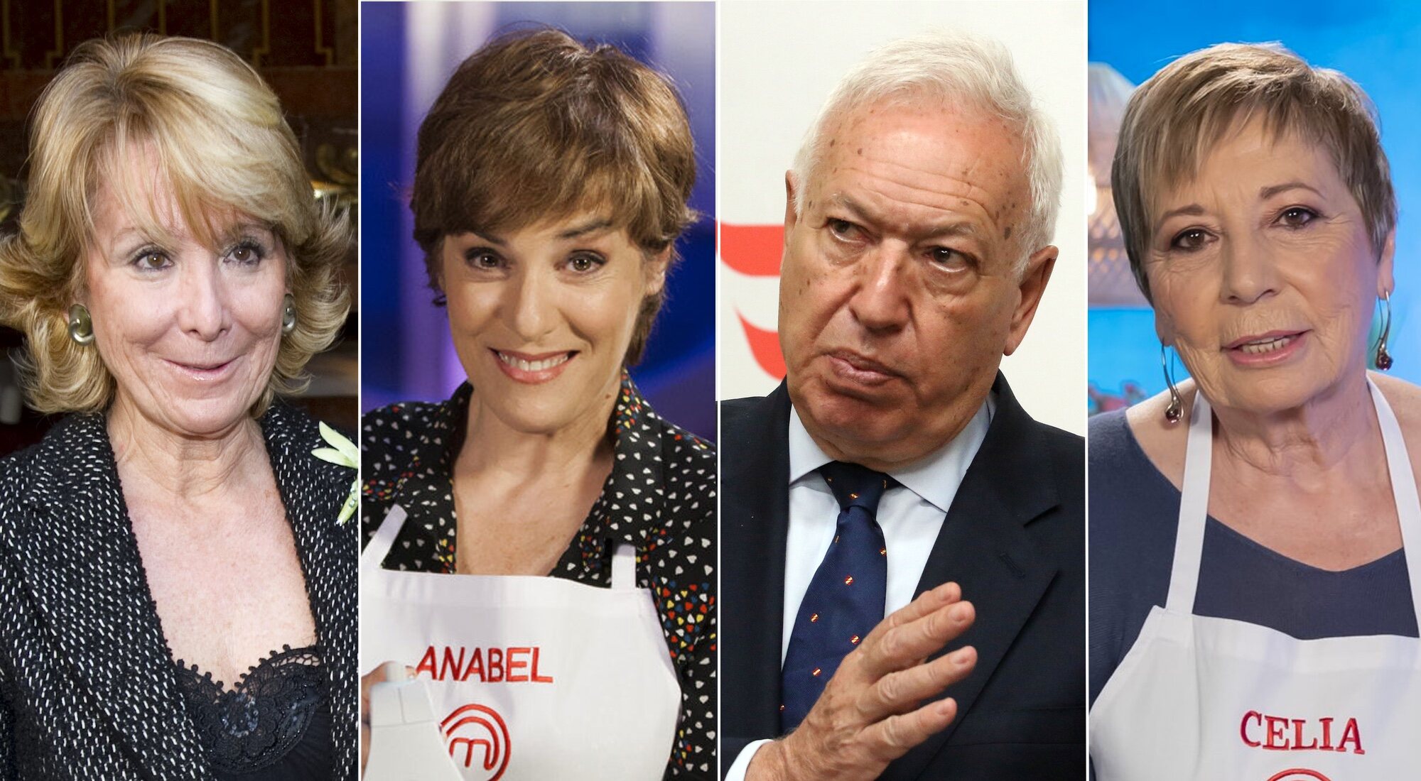 Esperanza Aguirre, Anabel Alonso, García-Margallo y Celia Villalobos