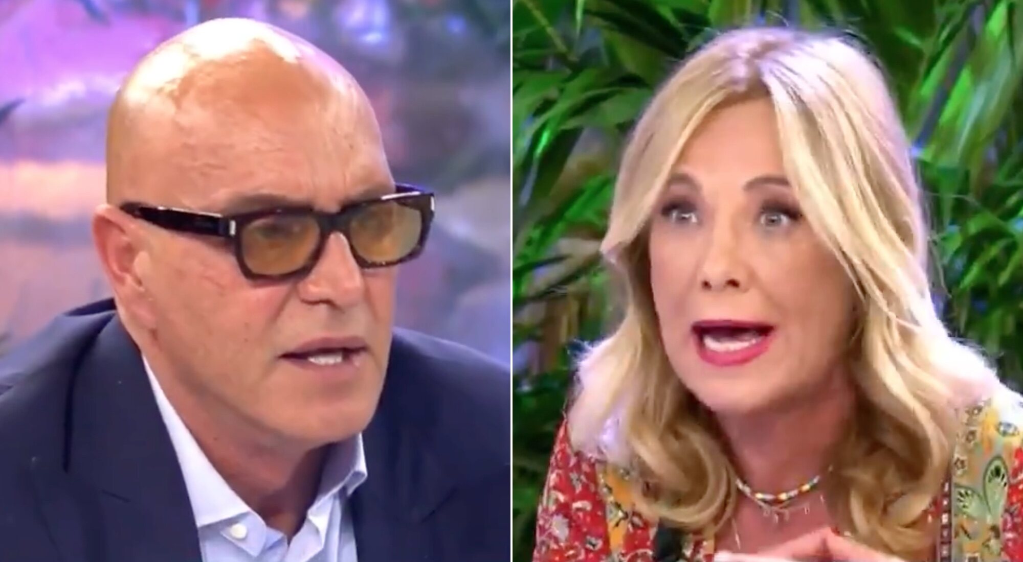 Kiko Matamoros y Belén Rodríguez, en 'Deluxe'