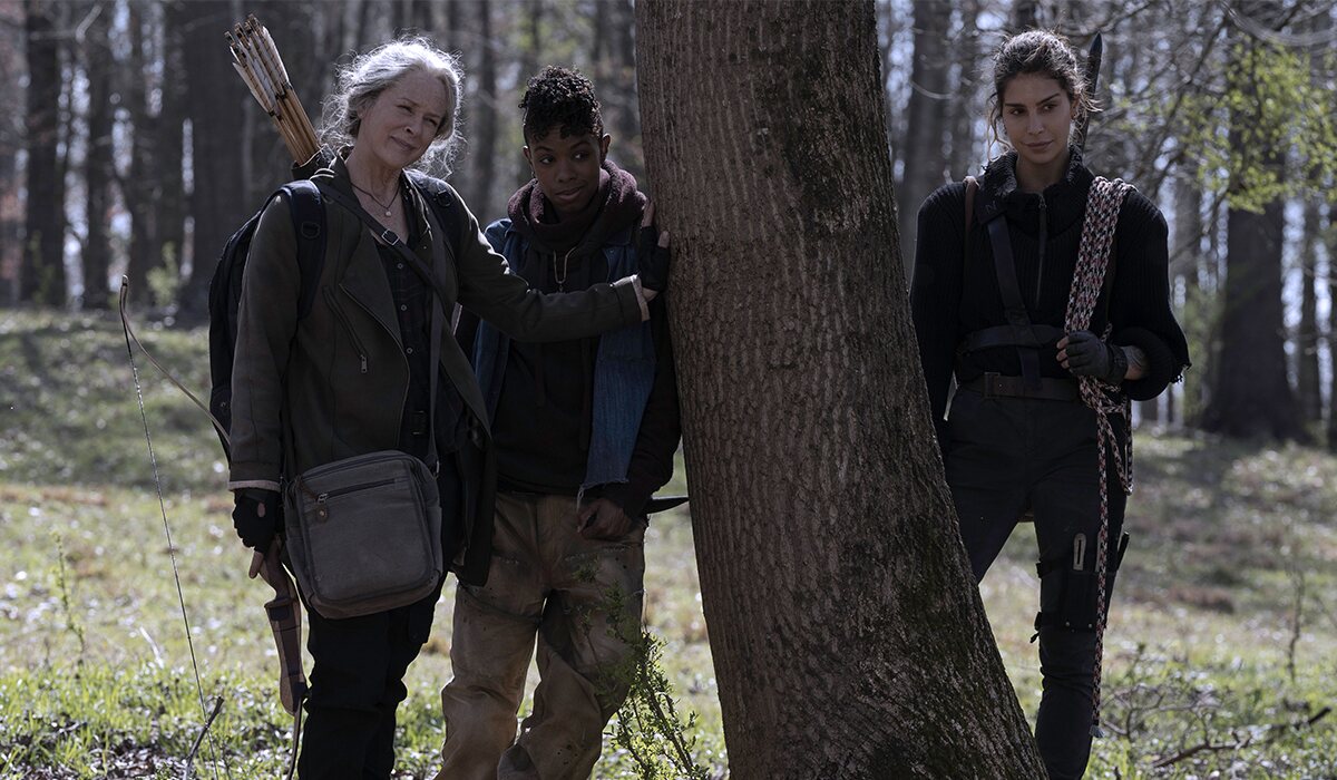 Carol, Kelly y Magna en el 11x03 de 'The Walking Dead'
