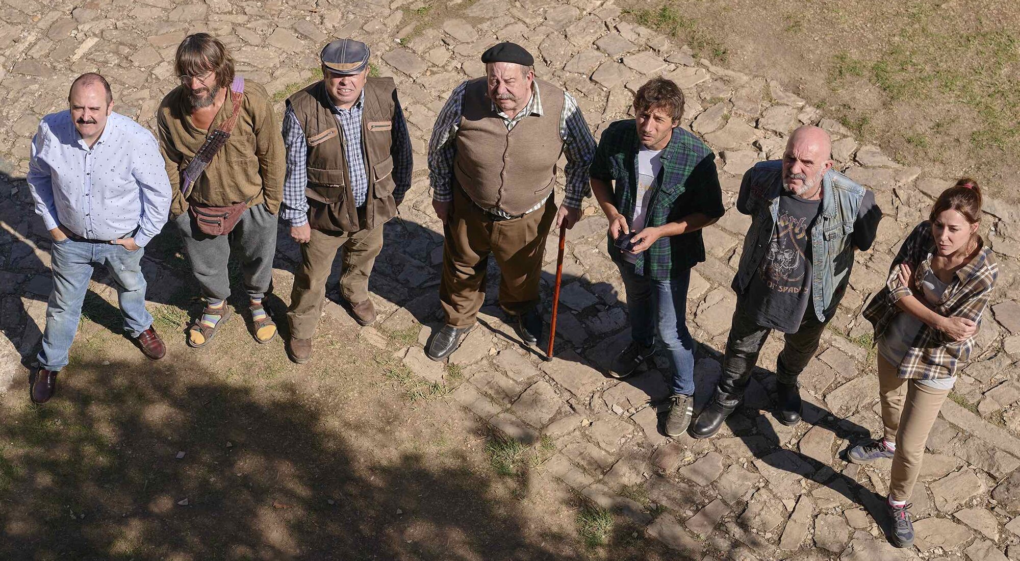 Parte del reparto principal de &#39;El pueblo&#39; en su segunda temporada