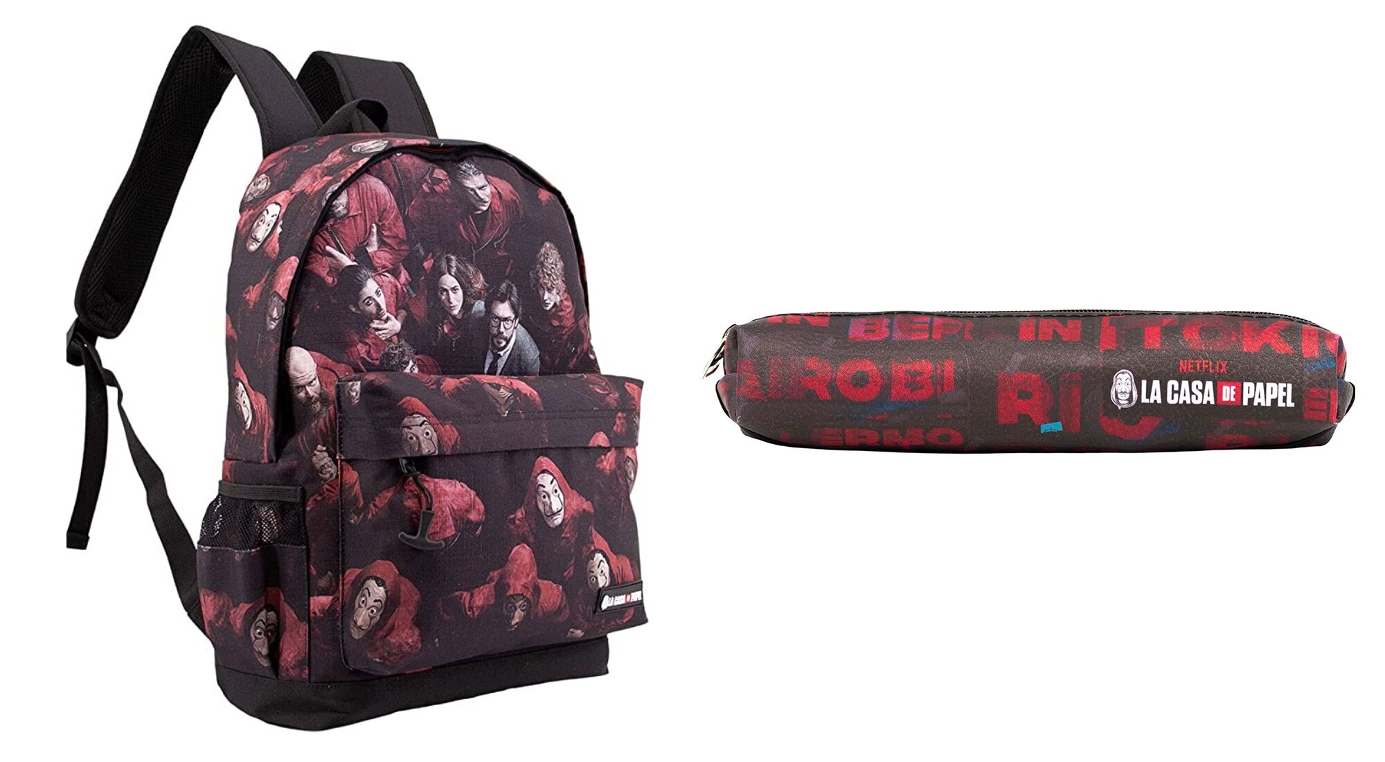 Mochila y estuche de &#39;La Casa de Papel&#39;