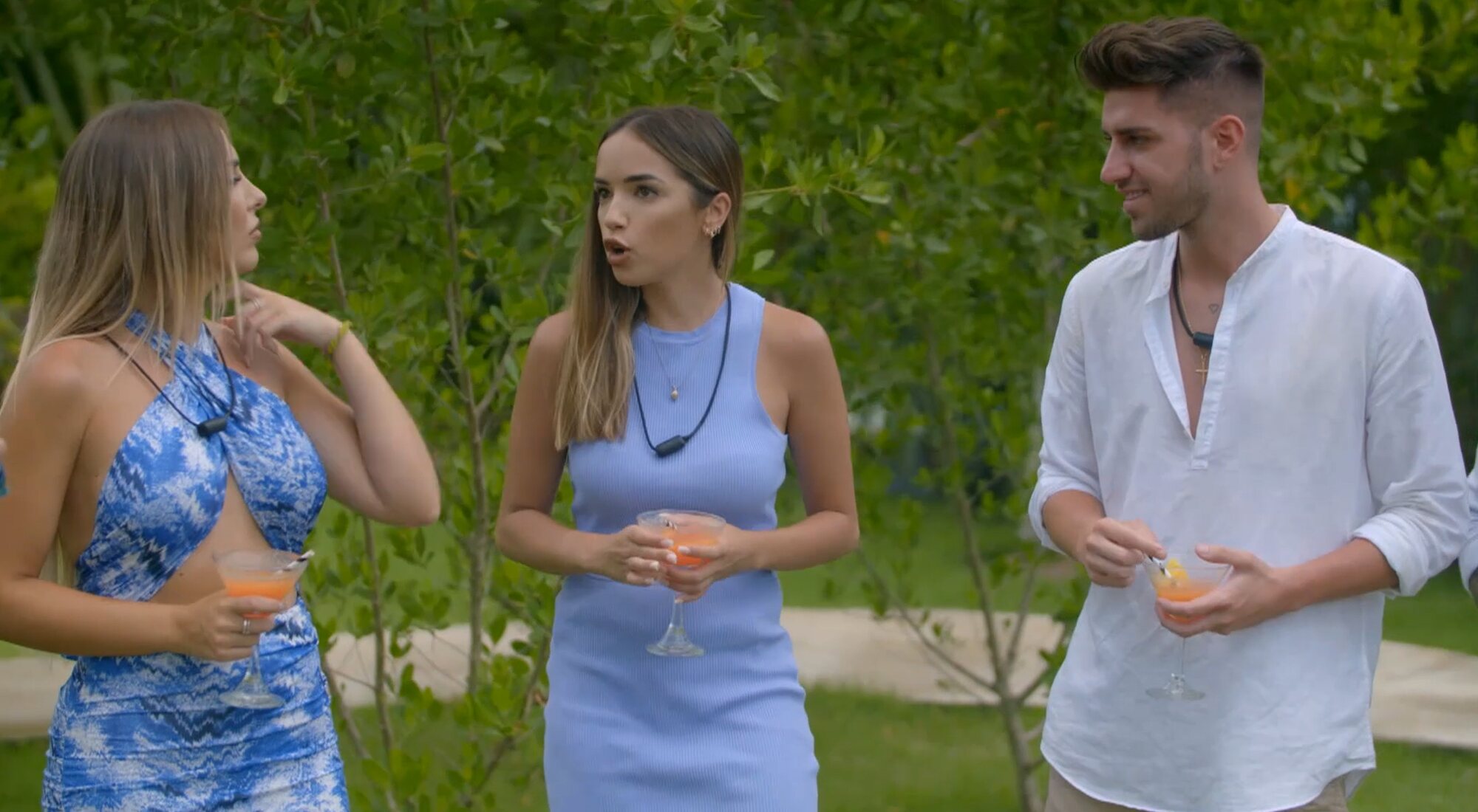 Lucía Sánchez, muy enfadada en el inicio de 'La última tentación'