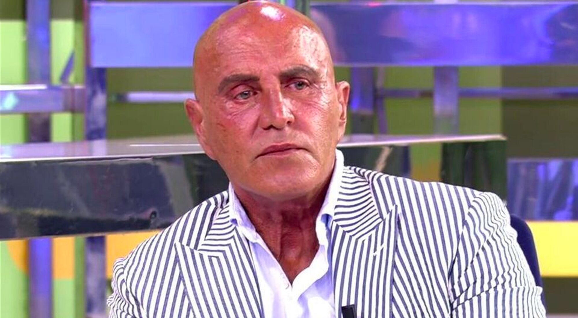 Kiko Matamoros sorprende a sus compañeros de 'Sálvame' con su aspecto físico