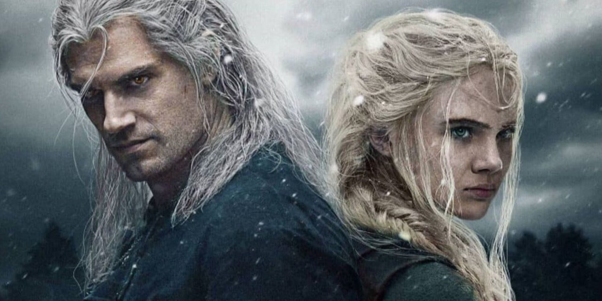 Henry Cavill y Freya Allan en &#39;The Witcher&#39;