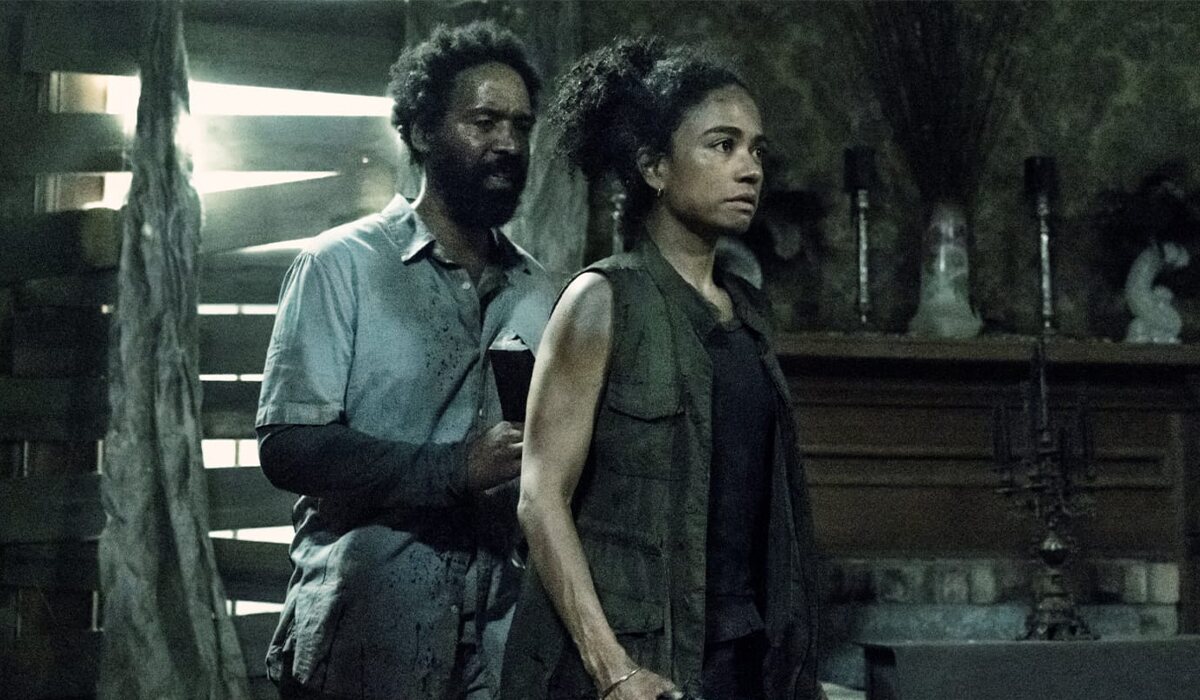Virgil y Connie en el 11x06 de 'The Walking Dead'