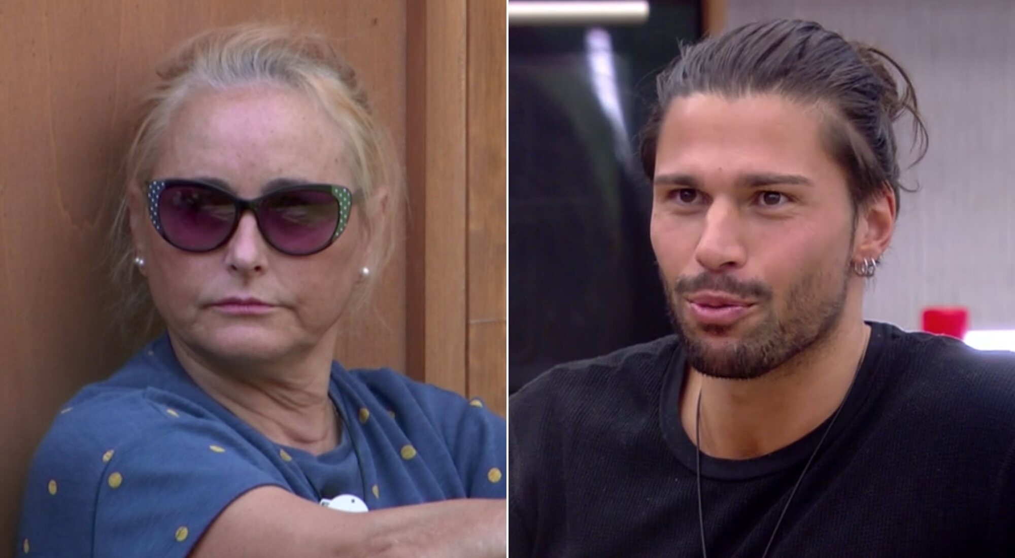 Lucía Pariente y Luca Onestini, en 'Secret Story'