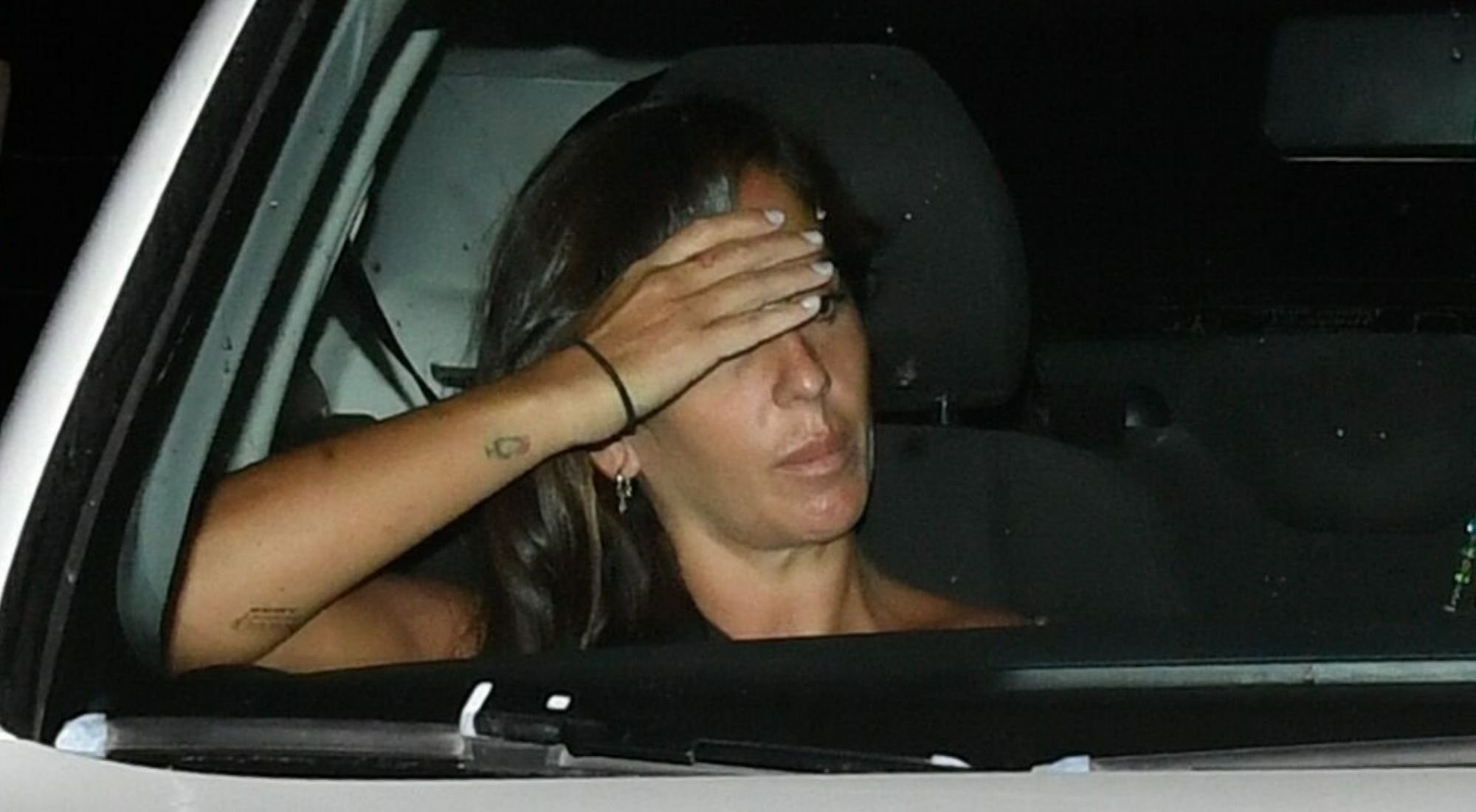 Anabel Pantoja acude a Cantora para dar el último adiós a Doña Ana