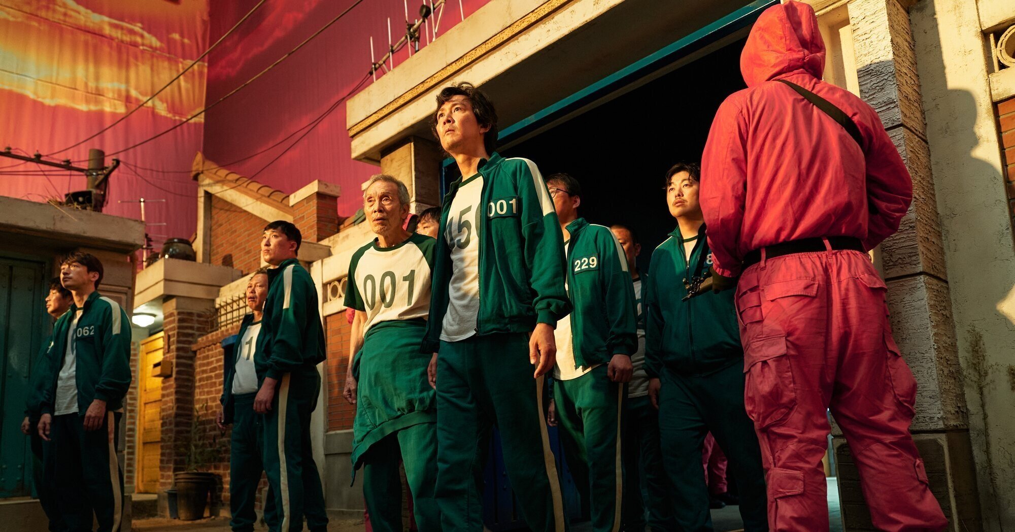 Los protagonistas de &#39;El juego del calamar&#39;