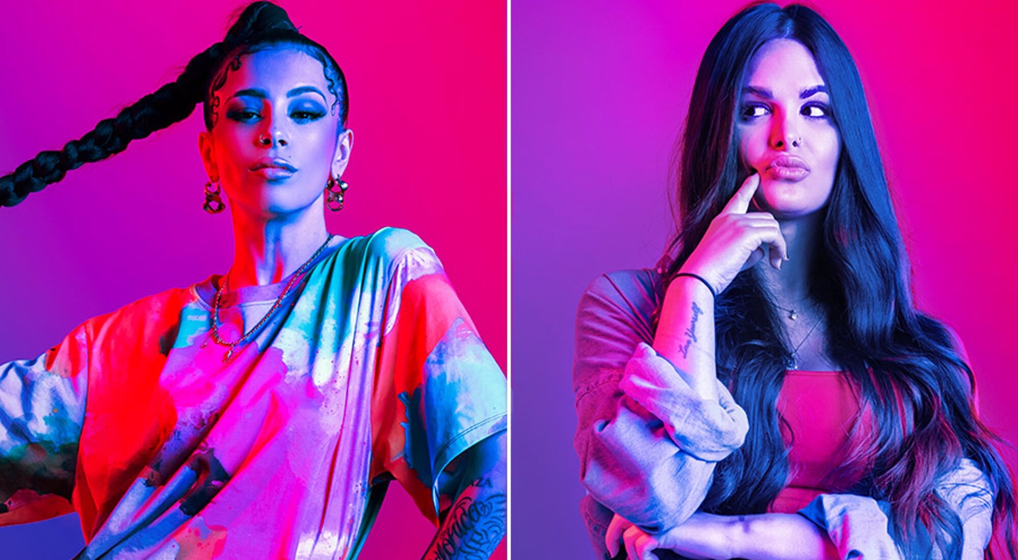 Bárbara y Nicole, concursantes de &#39;Insiders&#39;