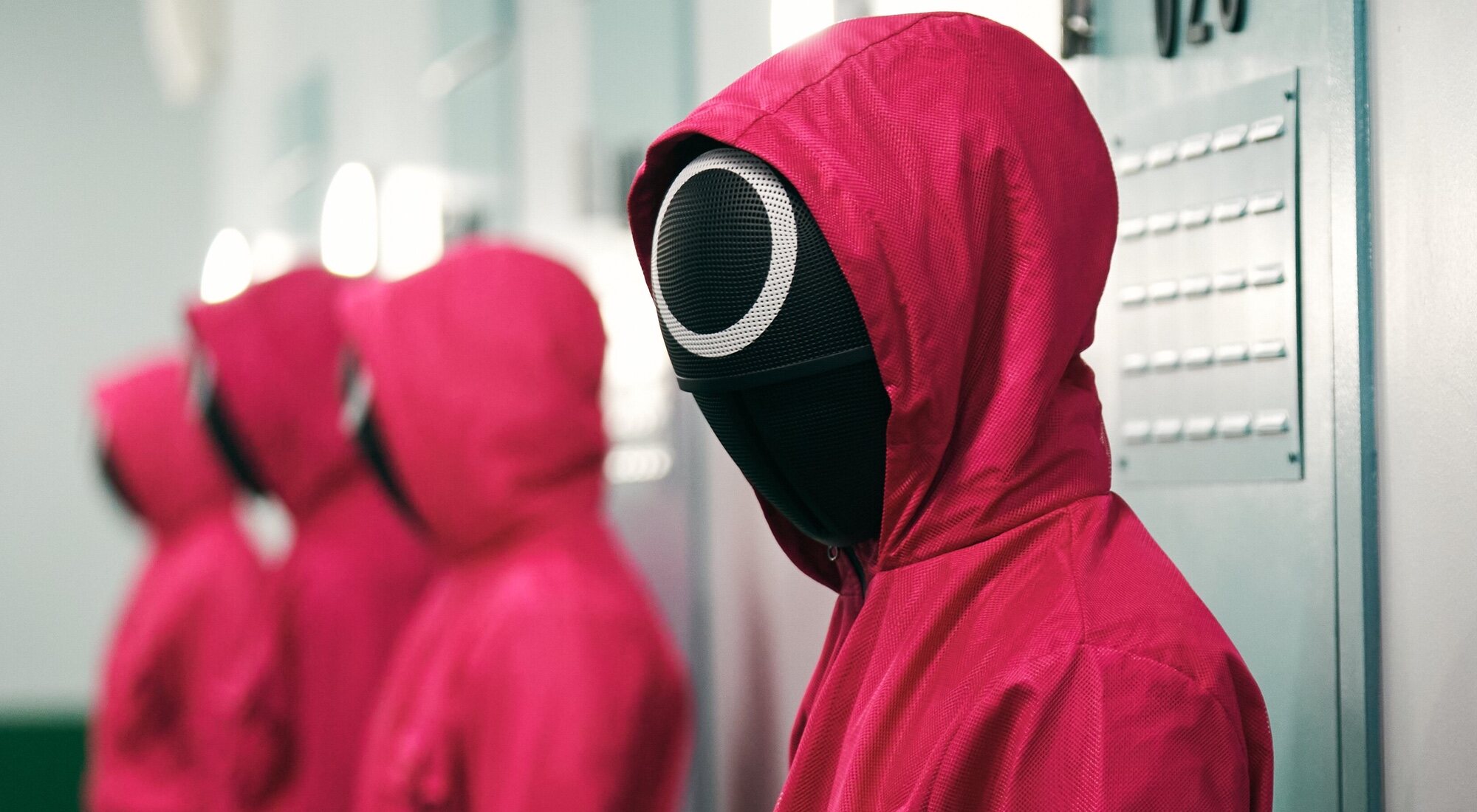 Trabajadores en &#39;El juego del calamar&#39;