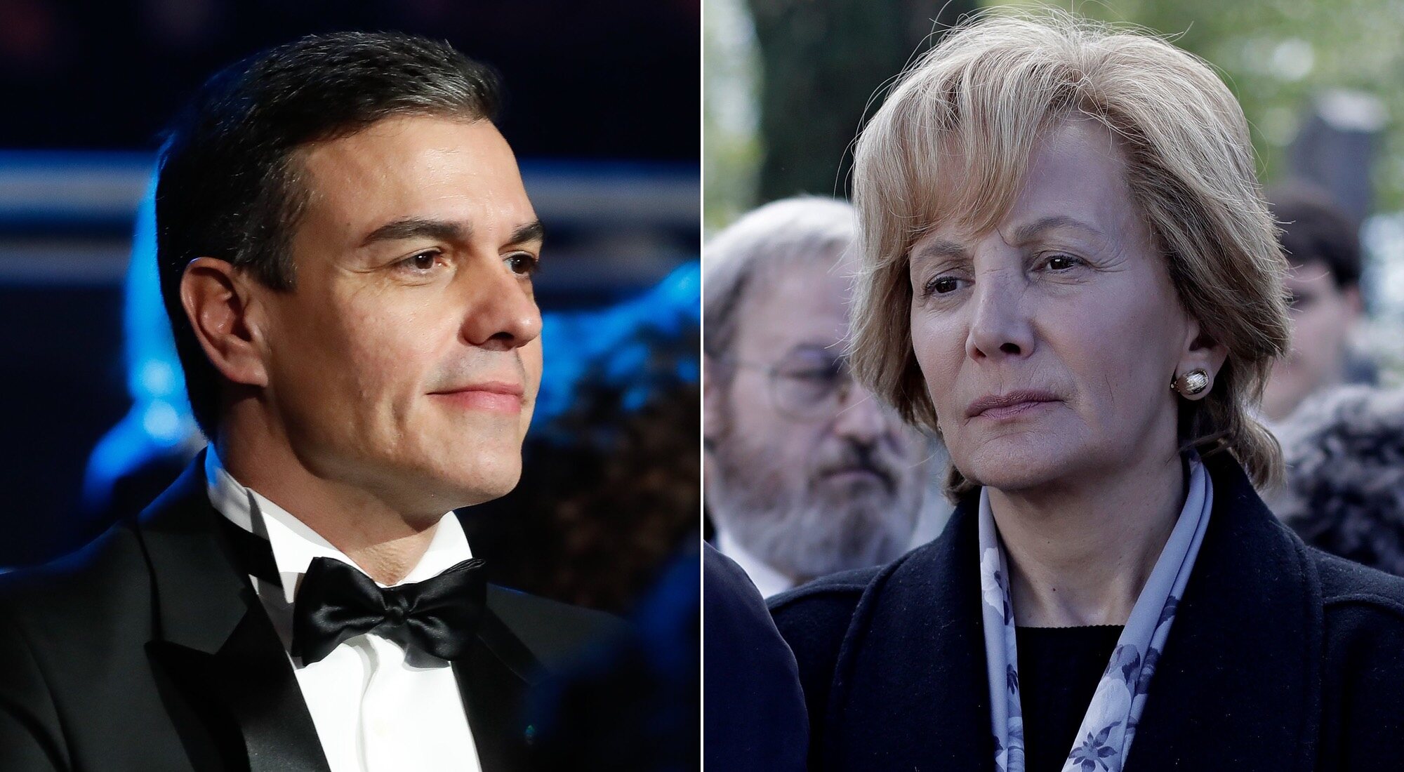 Pedro Sánchez y Elena Irureta