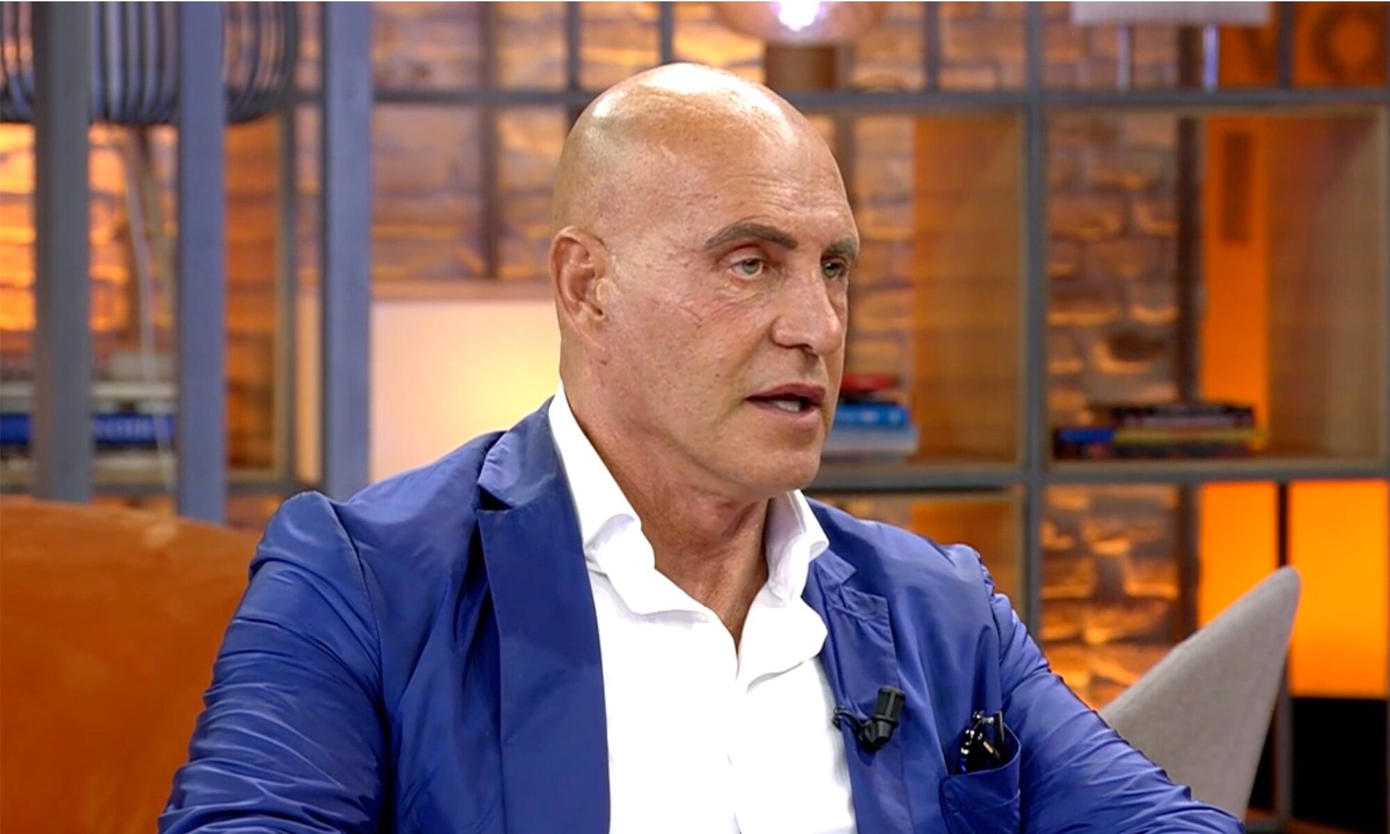 Kiko Matamoros en el plató de 'Viva la vida'