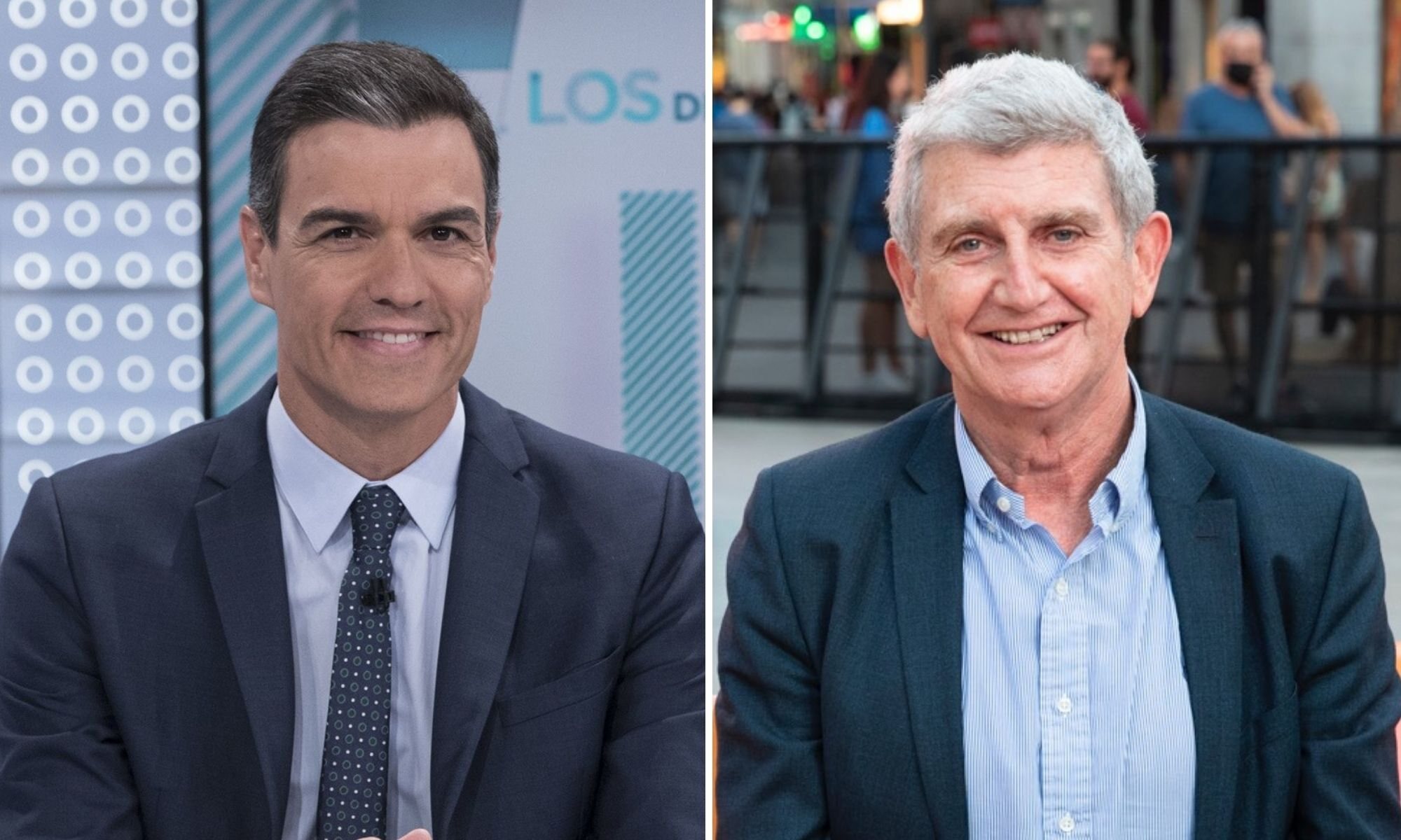 Pedro Sánchez y José Manuel Pérez Tornero, presidente de Radio Televisión Española