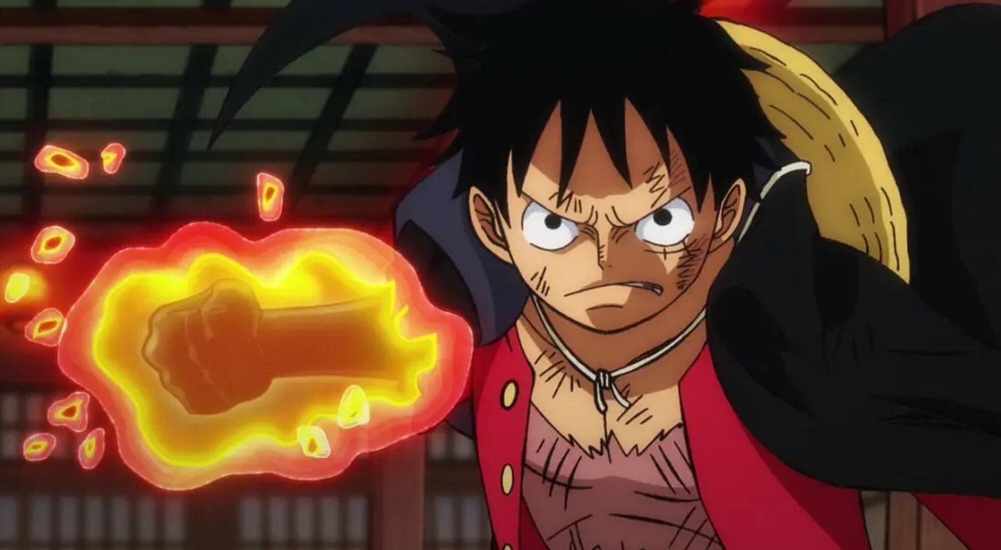 Luffy, protagonista de 'One Piece', en uno de sus últimos episodios hasta la fecha