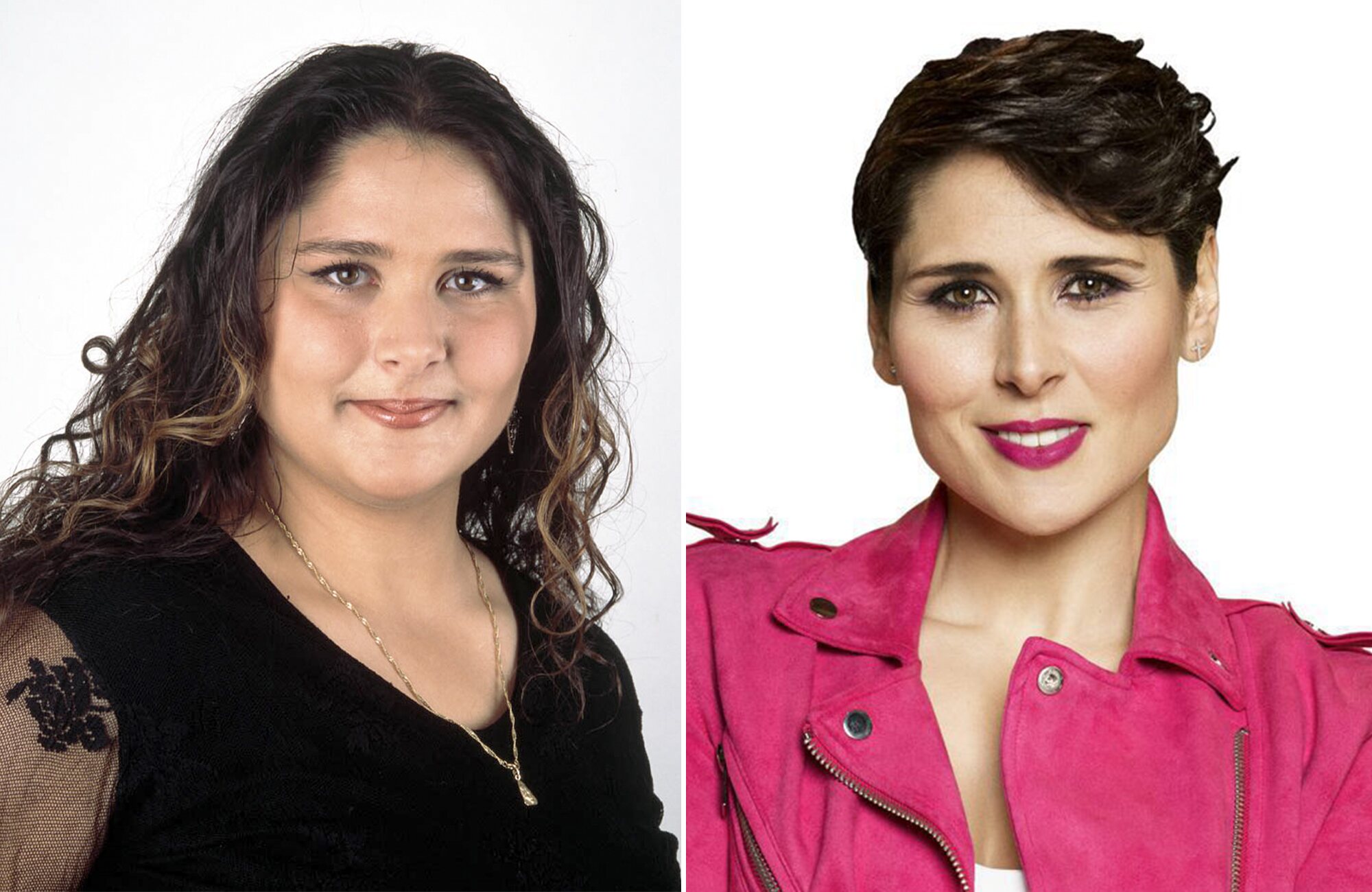 Rosa López antes y después de 'Operación Triunfo 1'