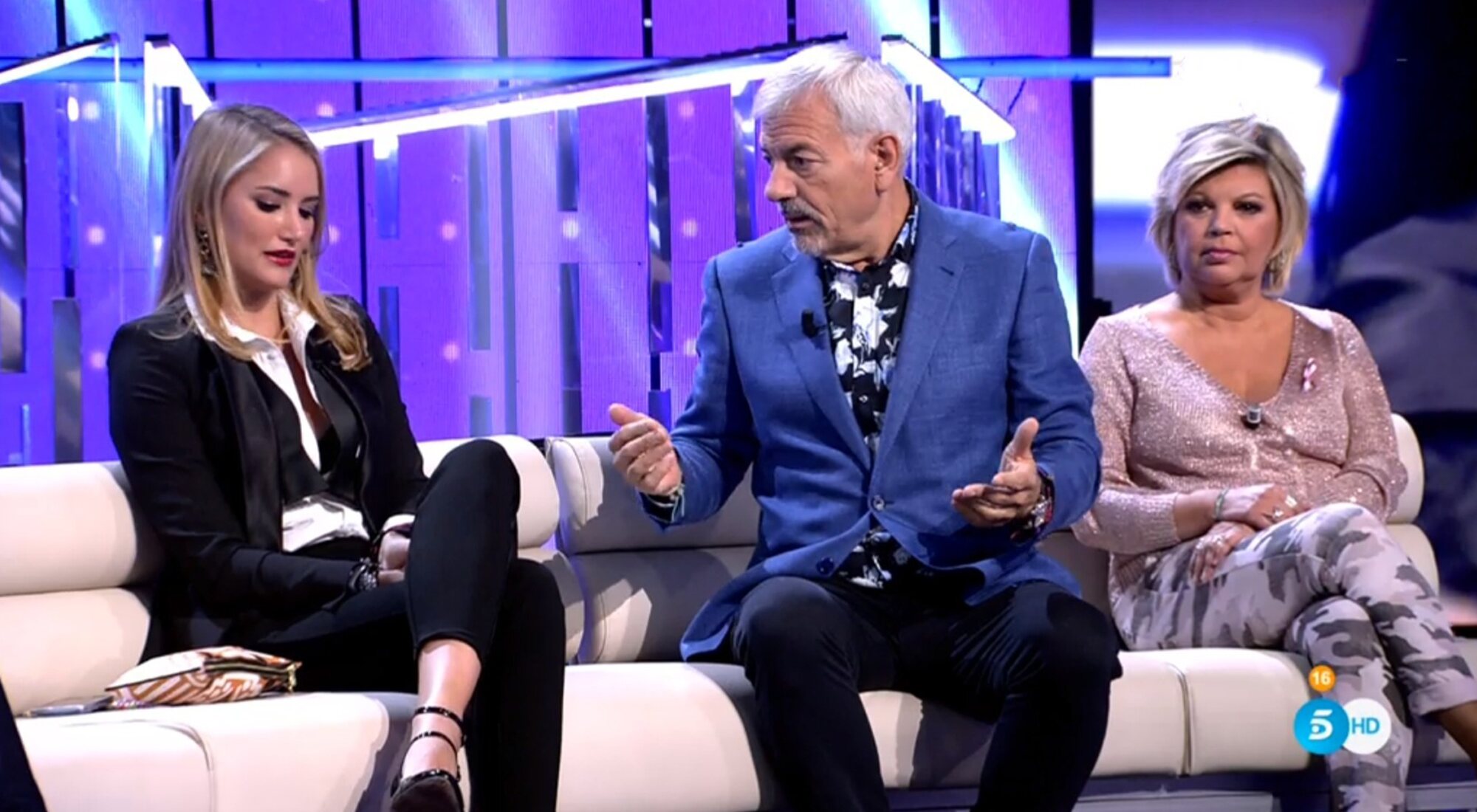 Carlos Sobera habla con Alba Carrillo tras su pique con María Jesús Ruiz en 'Secret Story'