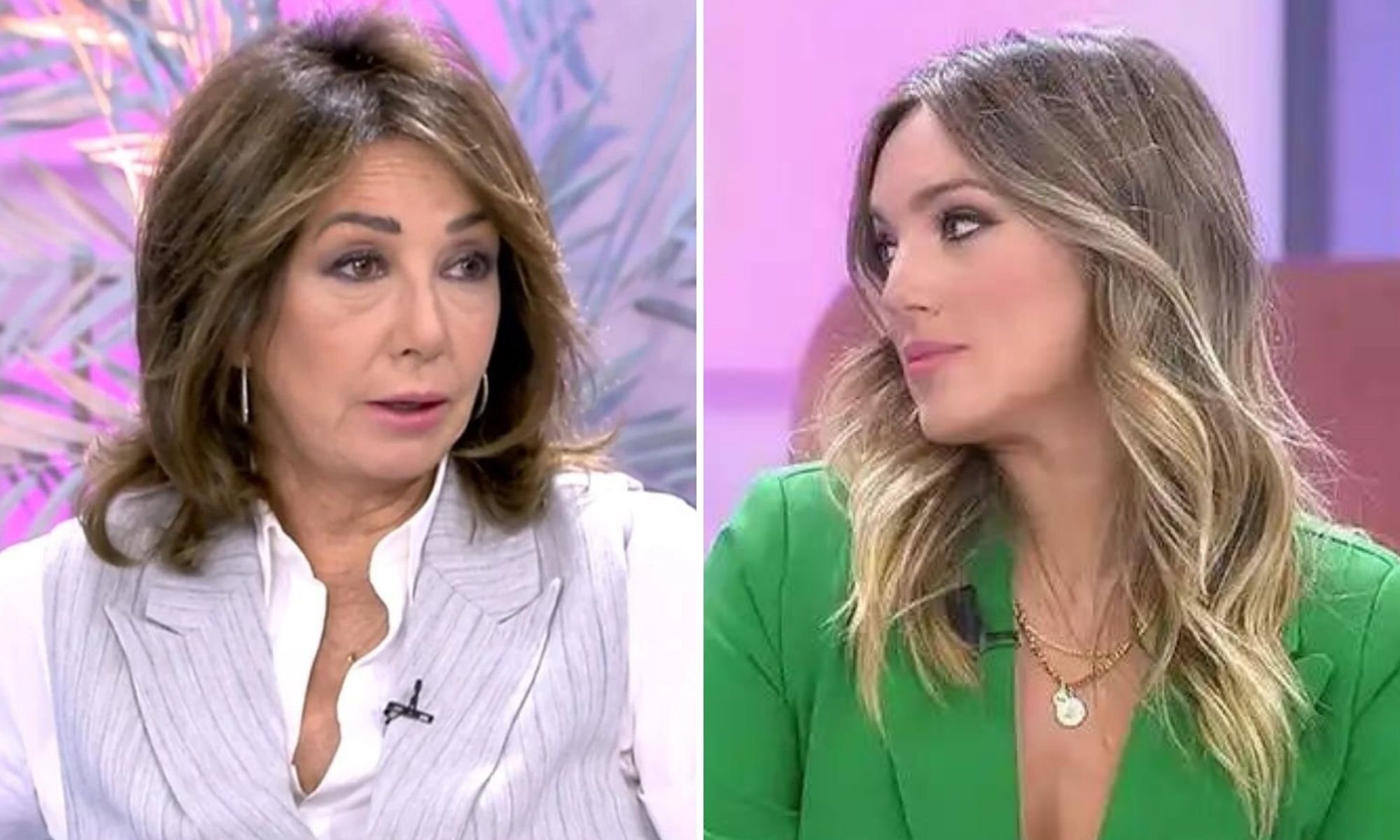 Ana Rosa Quintana y Marta Riesco en 'El programa de Ana Rosa'