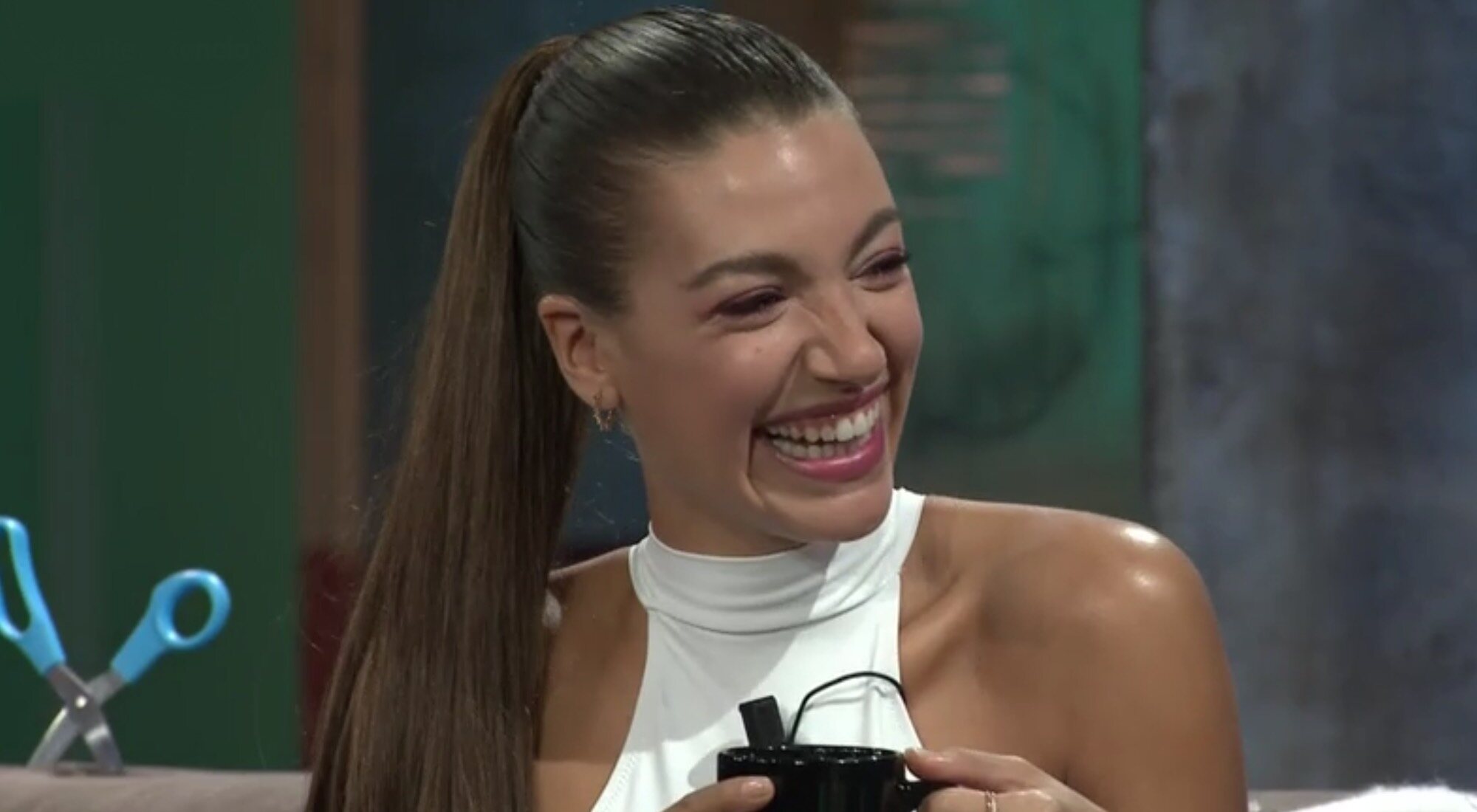 Ana Guerra, durante su entrevista en 'La resistencia'