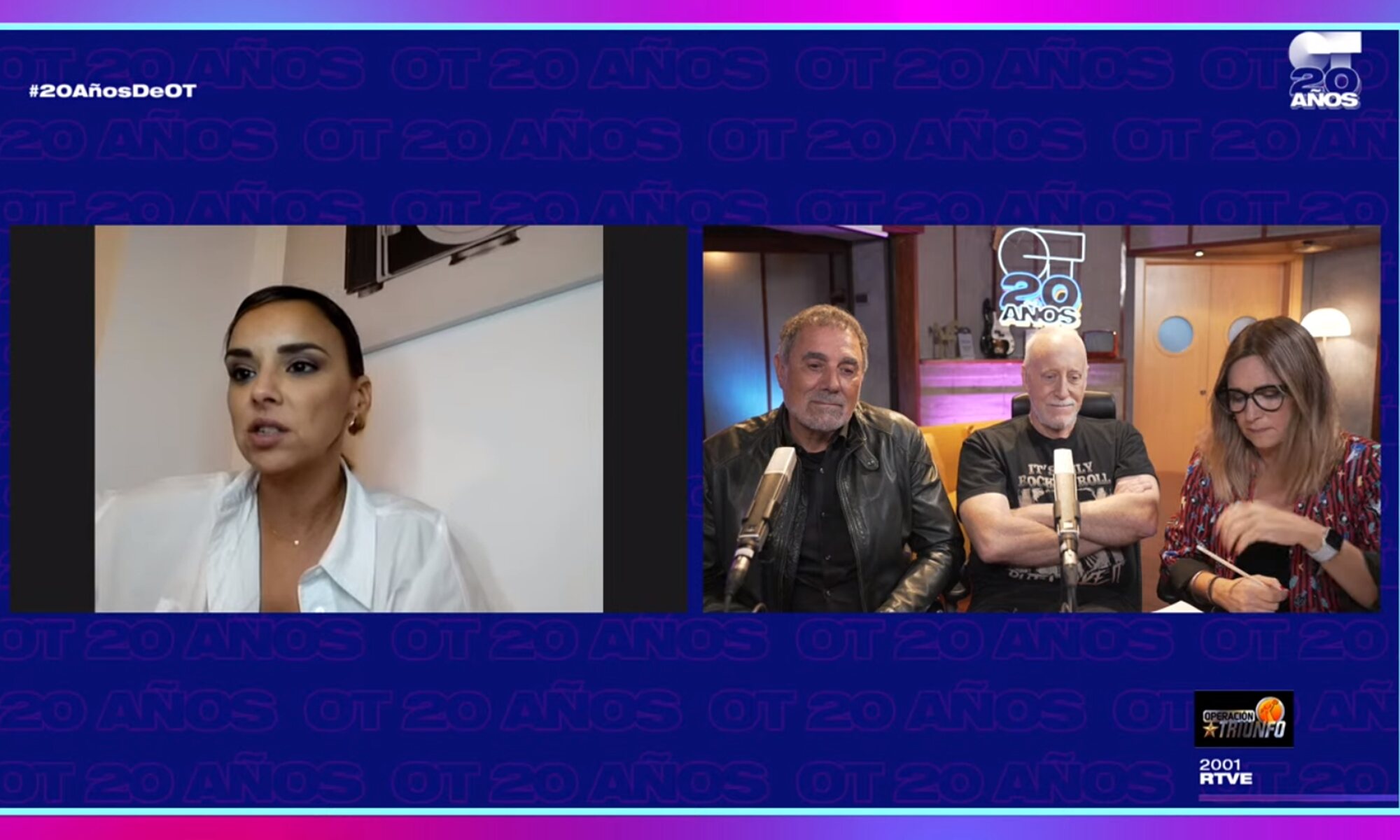 Chenoa, junto a Mainat, Cruz y Noemí Galera