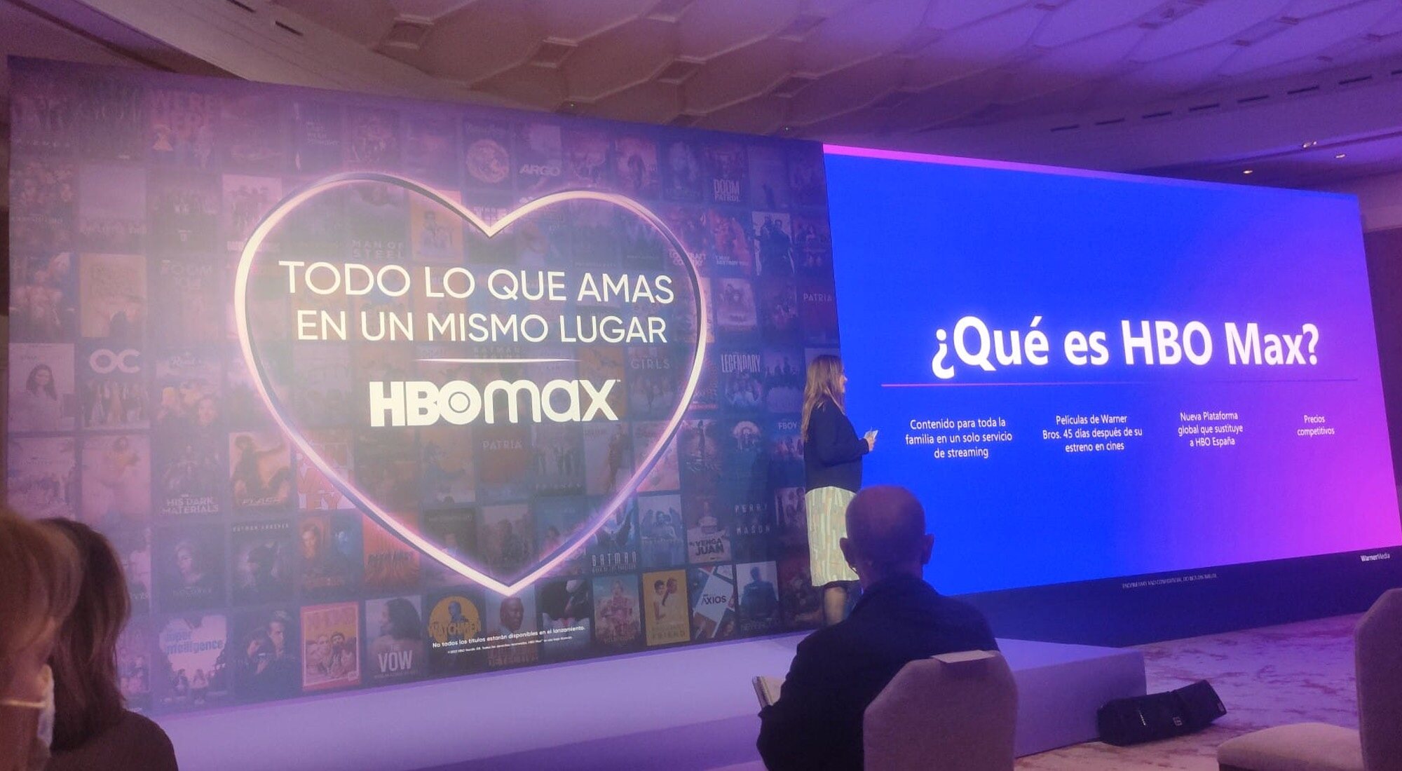 Presentación de HBO Max en España
