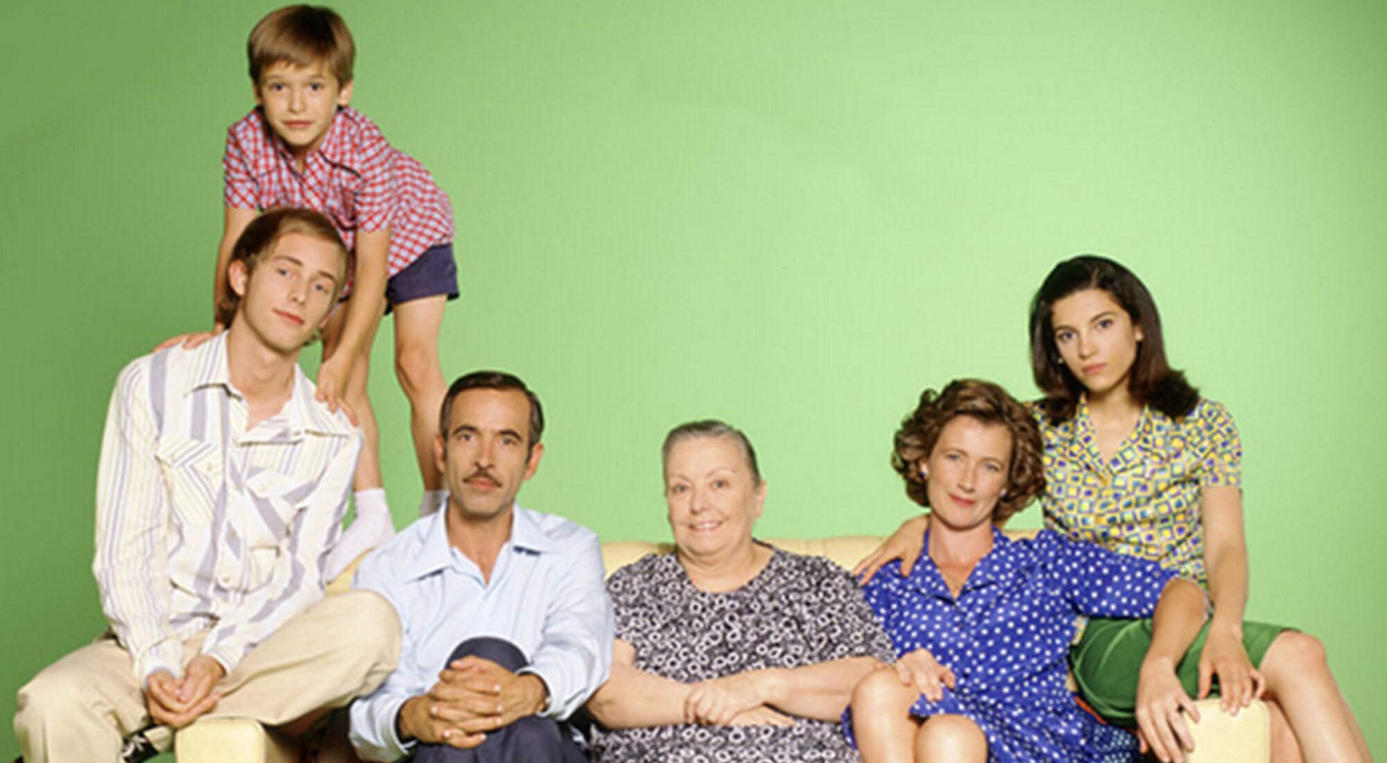 La familia Alcántara en la primera temporada de 'Cuéntame cómo pasó'