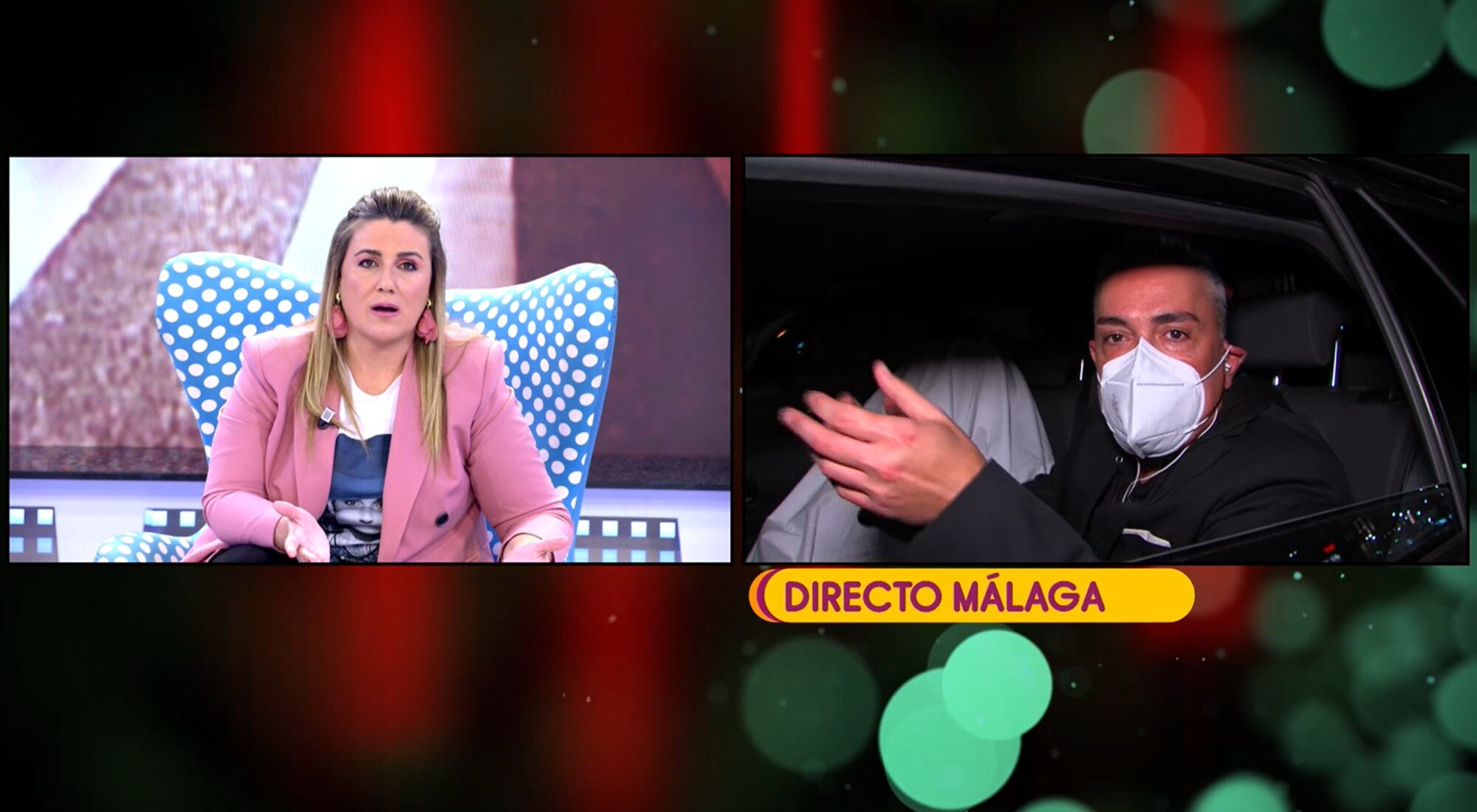 Carlota Corredera habla con Kiko Hernández en su última conexión en directo con 'Sálvame'