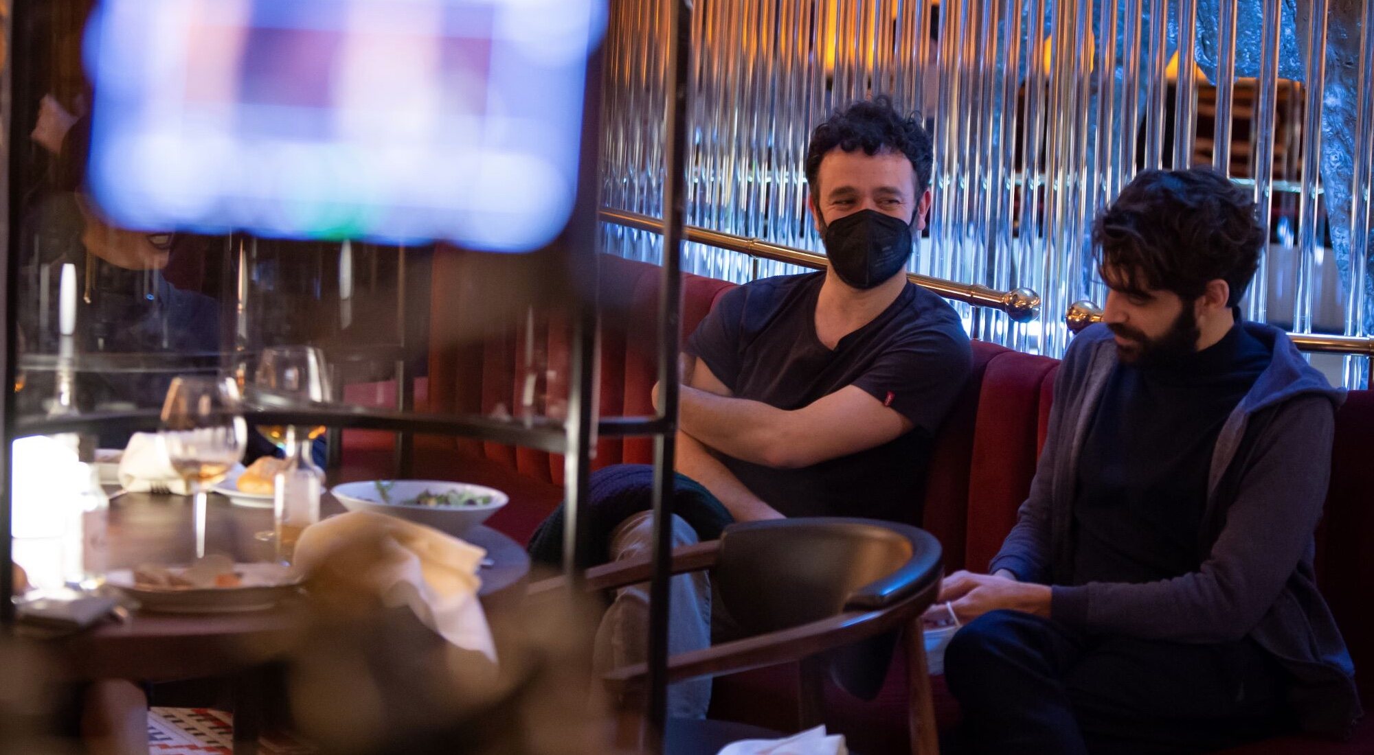 Rodrigo Sorogoyen y David Verdaguer en 'El doble', de 'Historias para no dormir'