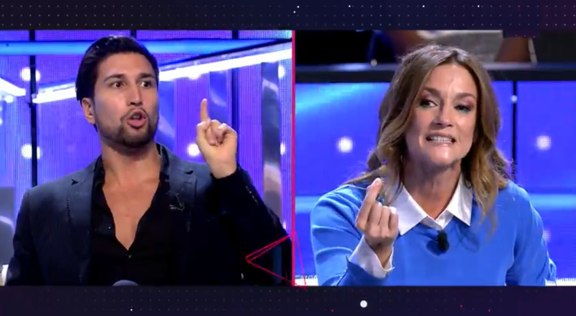 Gianmarco Onestini y Elena Rodríguez discuten en la gala 8 de &#39;Secret Story&#39;