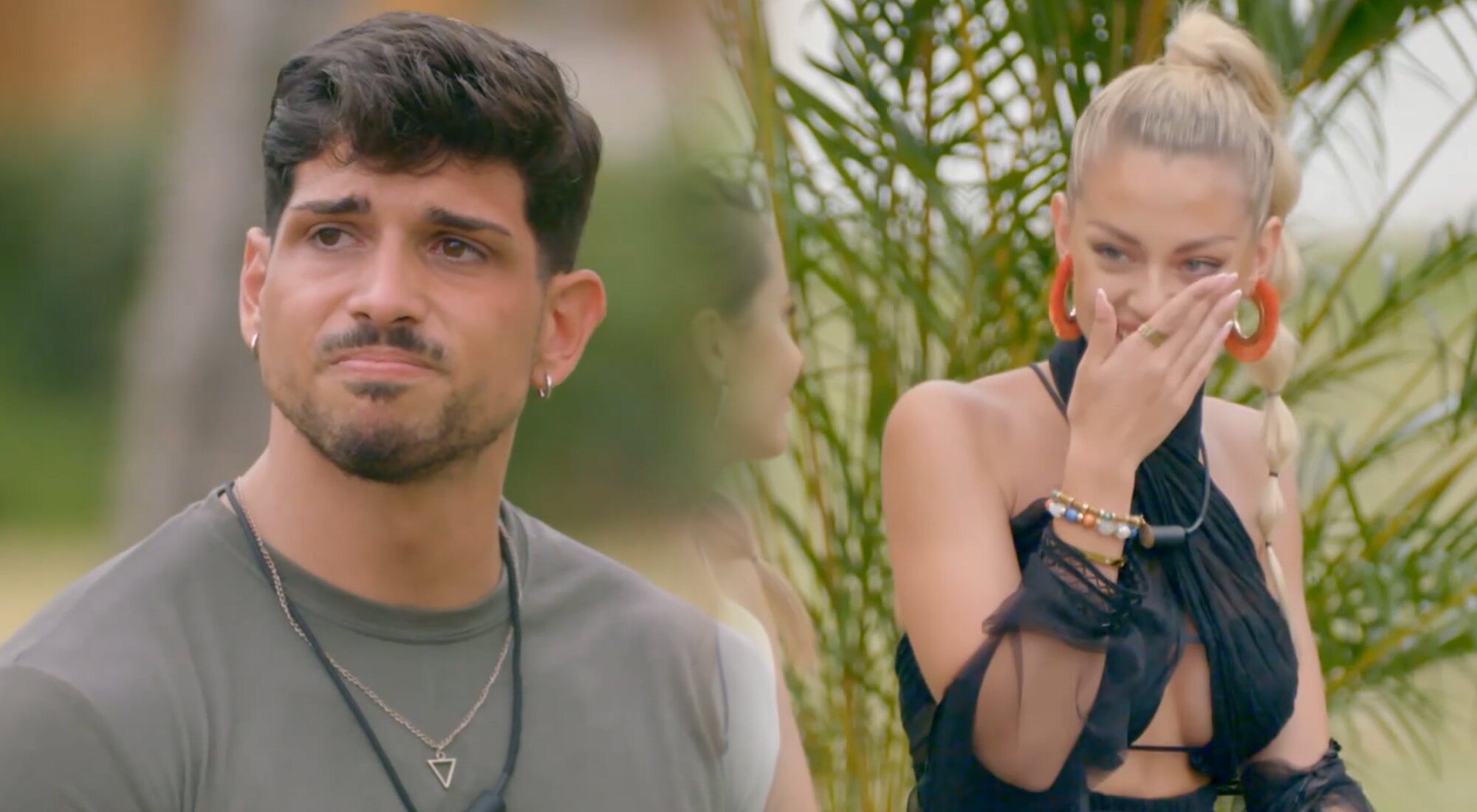 Darío y Sandra, emocionado en 'La isla de las tentaciones'