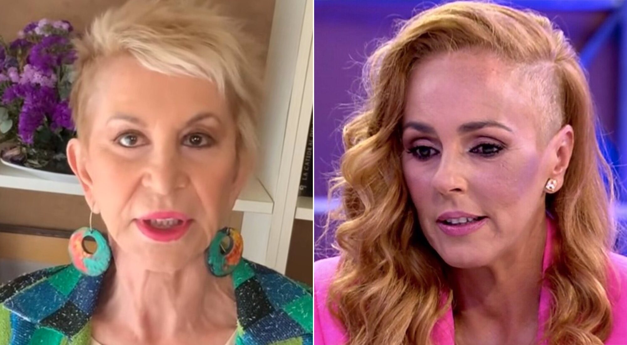 Karmele Marchante y Rocío Carrasco