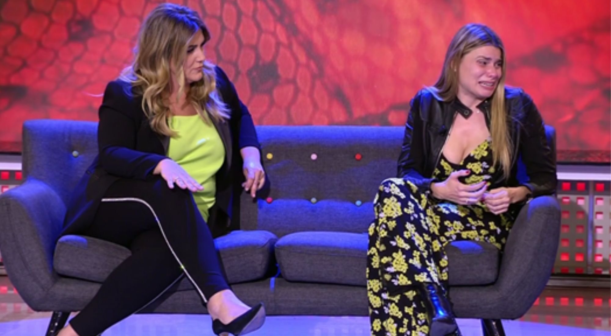 Carlota Corredera y María Lapiedra, en 'Sálvame'