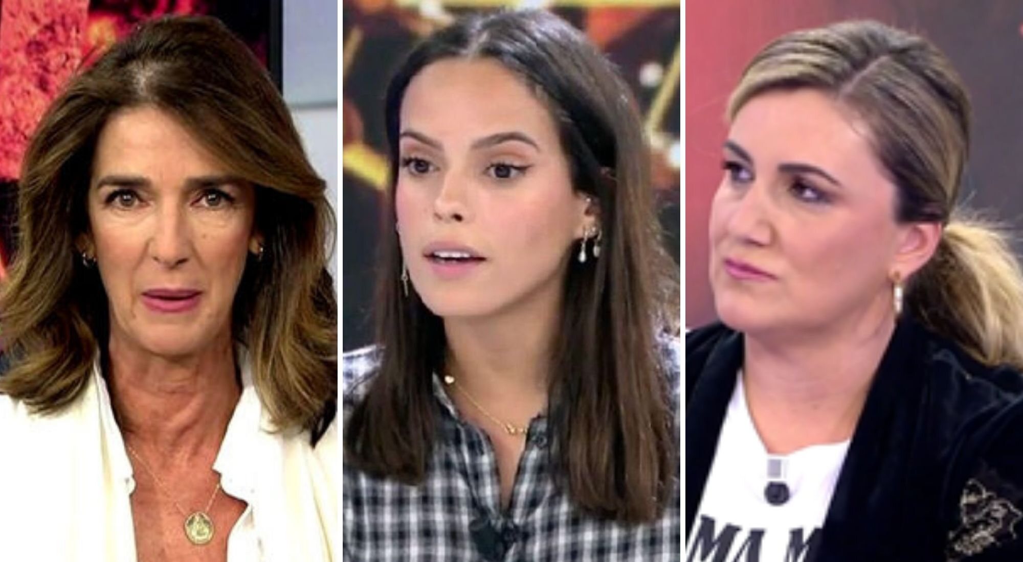 Paloma García-Pelayo, Gloria Camila y Carlota Corredera