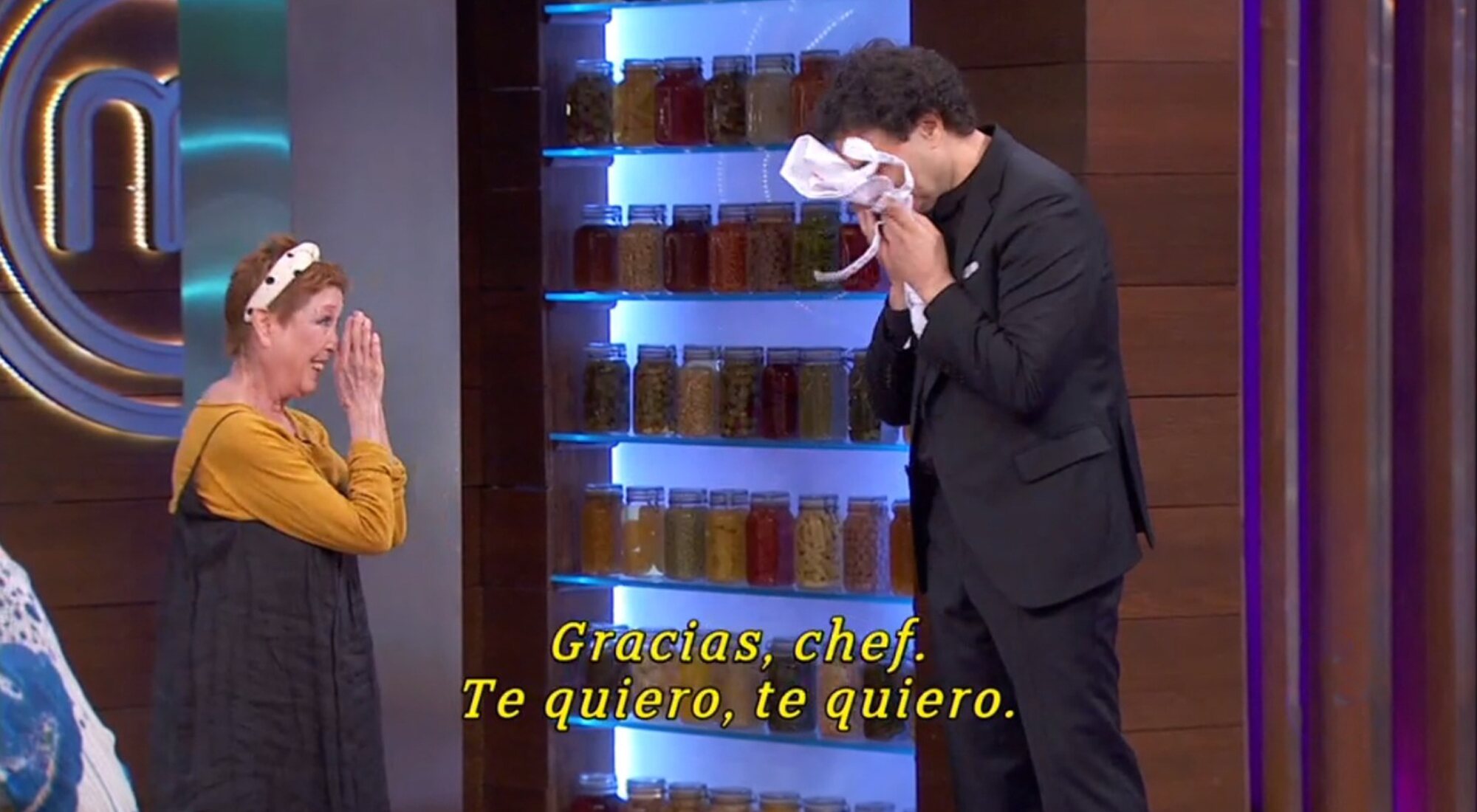 Pepe Rodríguez recoge el delantal de Verónica Forqué en &#39;MasterChef Celebrity&#39;