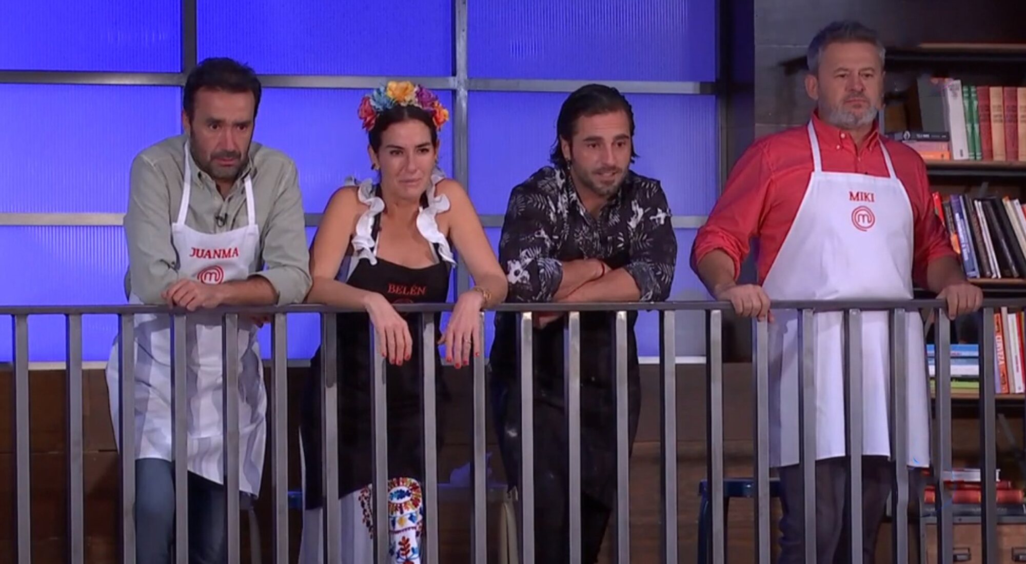 Los cuatro finalistas de 'MasterChef Celebrity 6' al concluir la semifinal