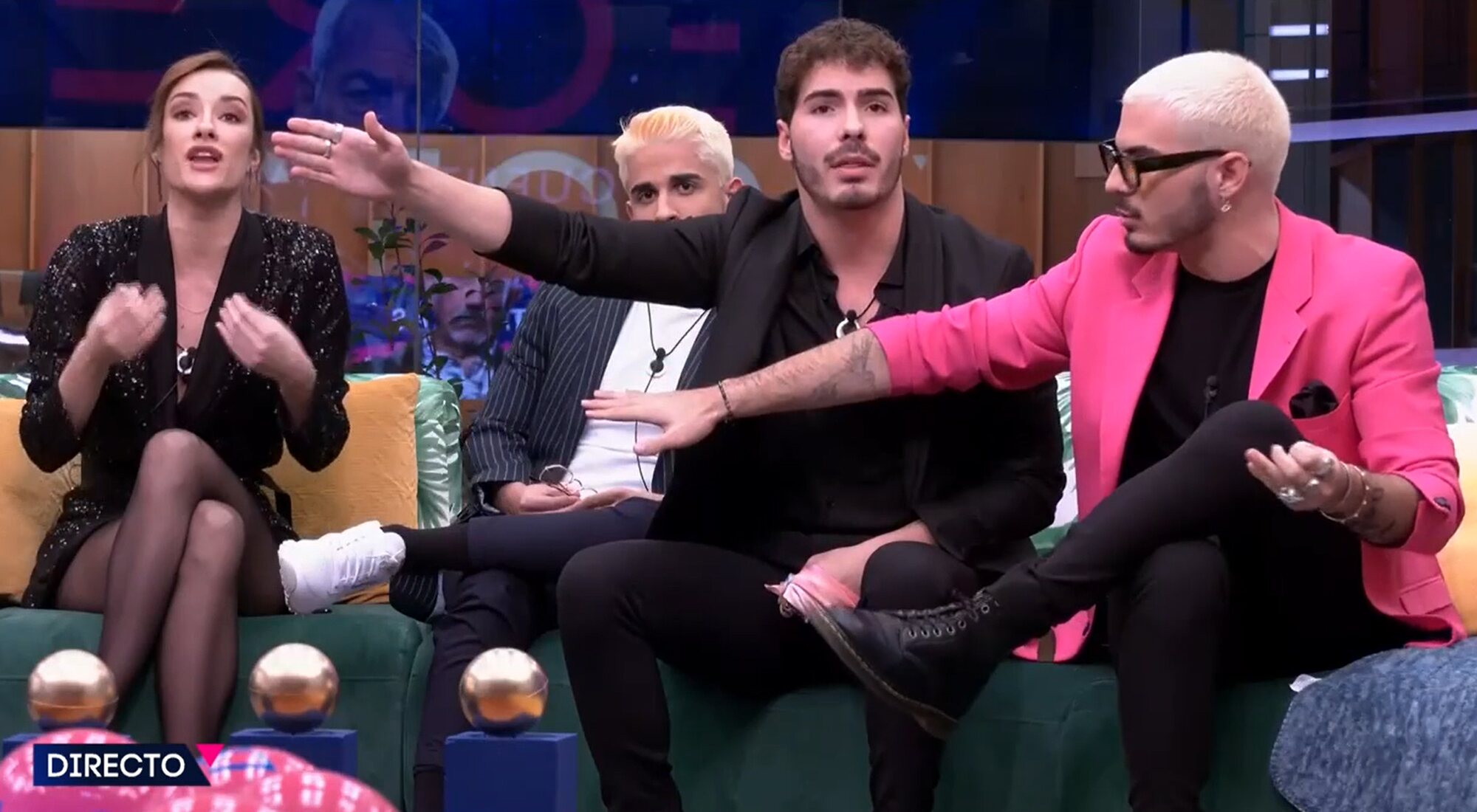 Adara y los Gemeliers discuten en directo en &#39;Secret Story&#39;