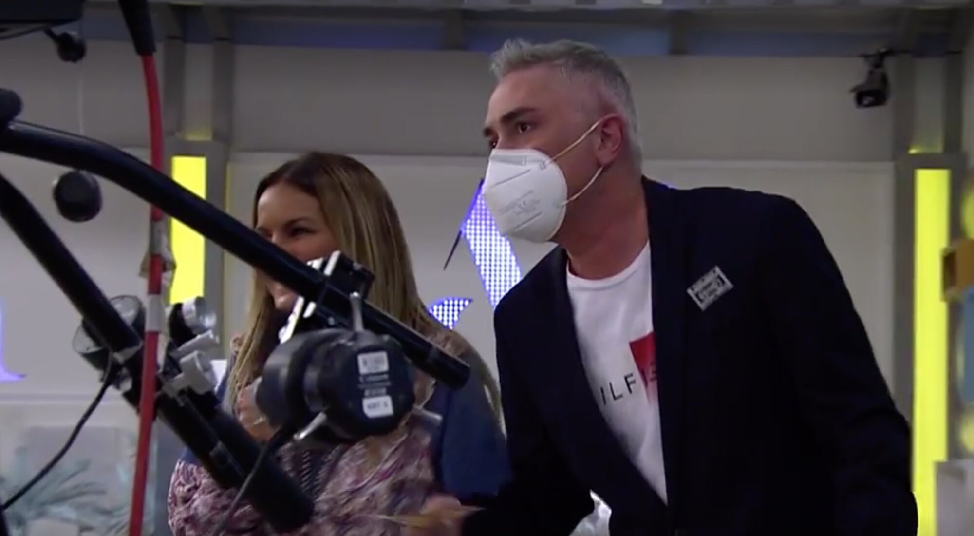 Marta López y Kiko Hernández, en 'Ya es mediodía'