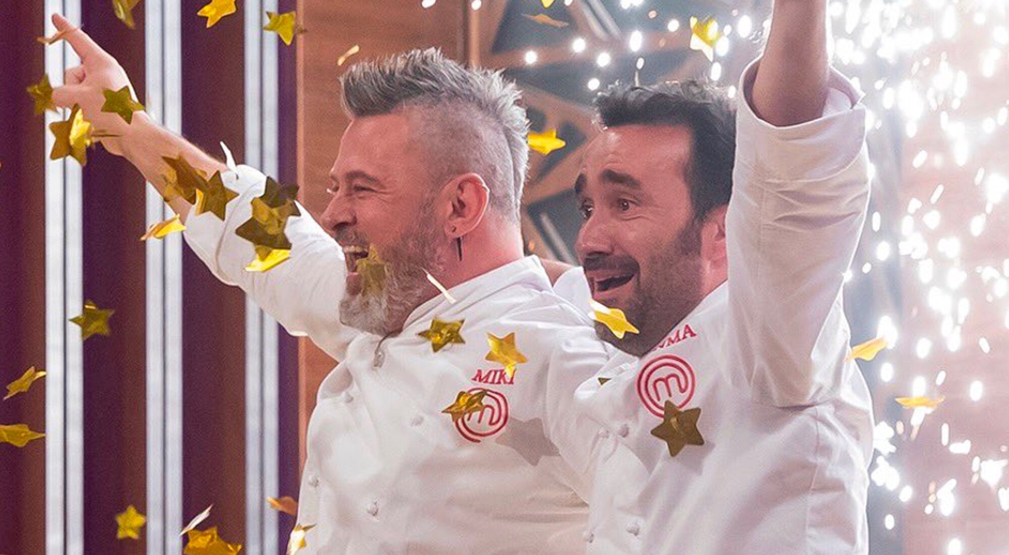 Miki Nadal y Juanma Castaño, ganadores de 'MasterChef Celebrity 6'