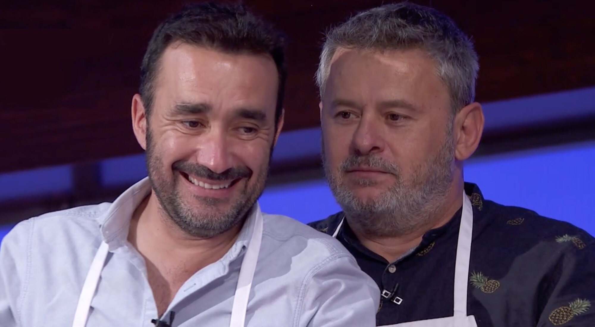 Juanma Castaño y Miki Nadal, en 'MasterChef Celebrity 6'